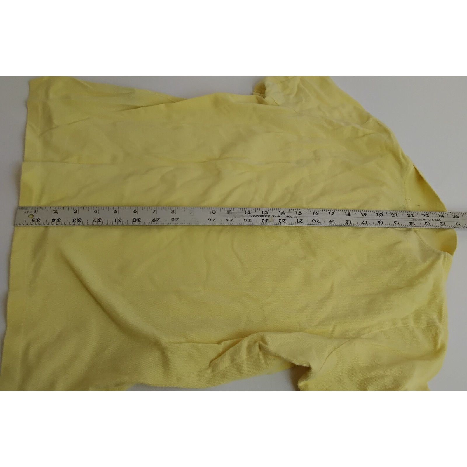 Ralph Lauren Ralph Lauren The Skinny Polo Women's XL Butter Yellow Cotton Size XL / US 12-14 / IT 48-50 - 10 Thumbnail