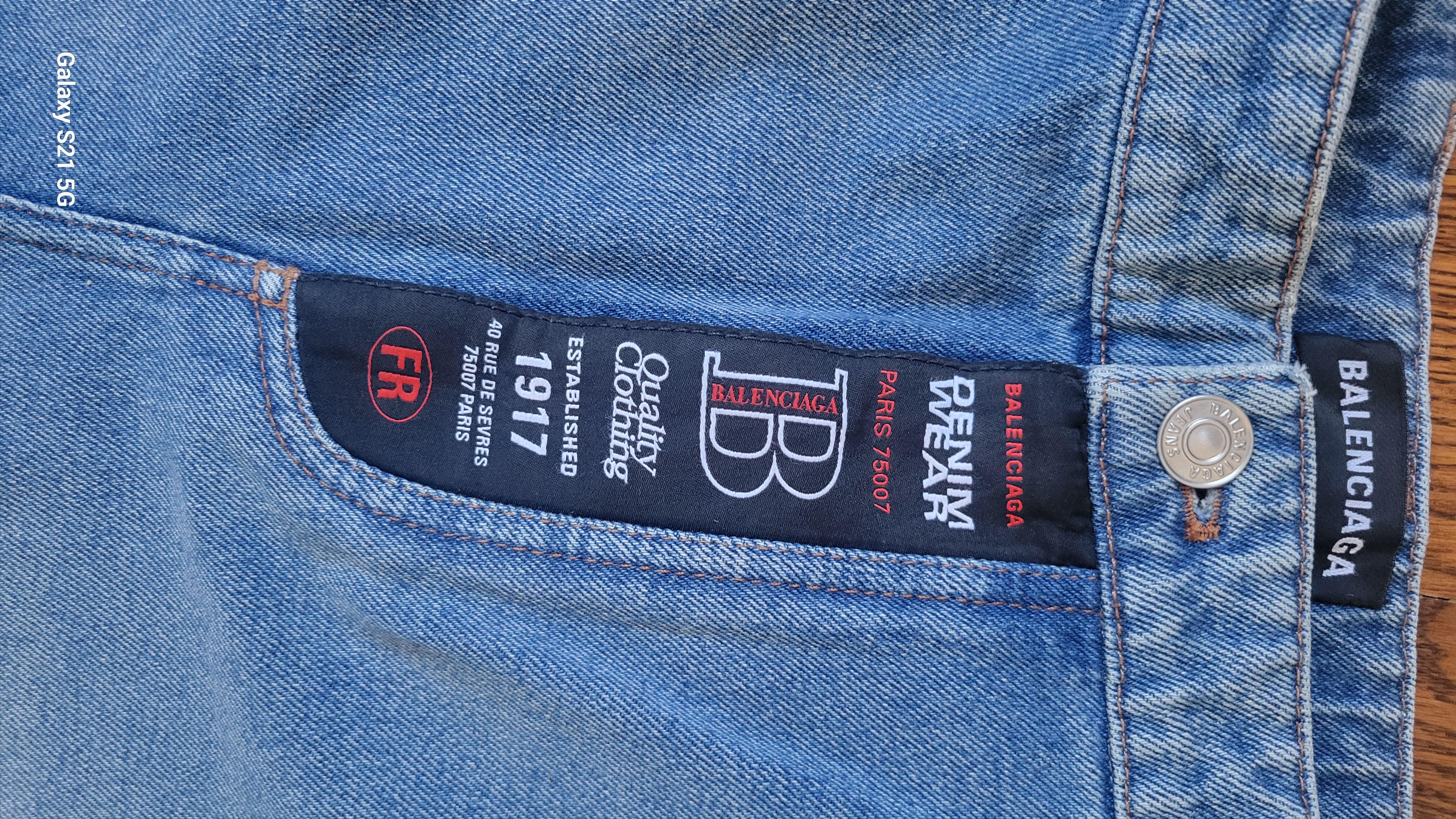 Balenciaga Baggy Skater Jorts Size US 30 / EU 46 - 3 Thumbnail