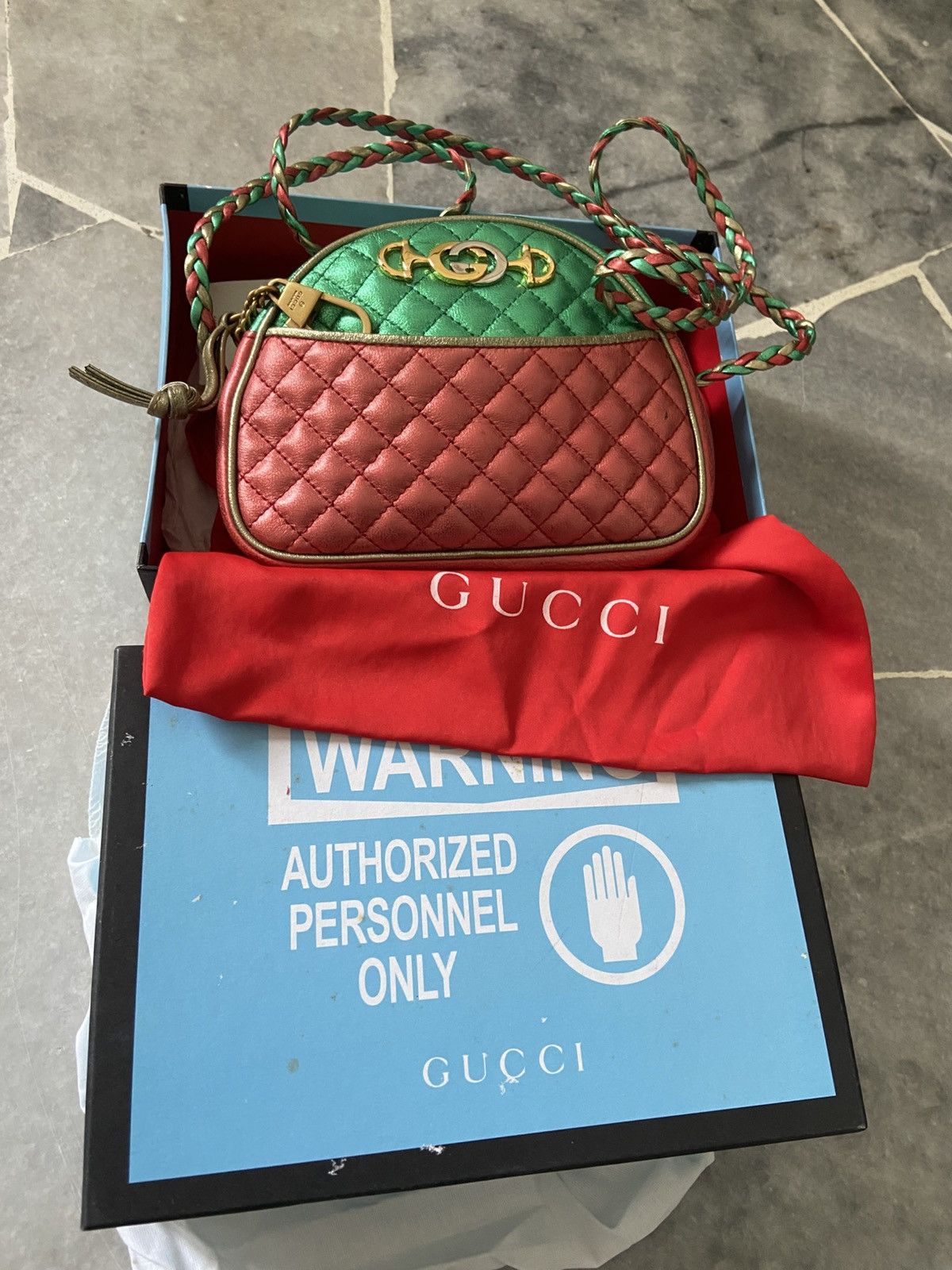 Gucci Gucci Laminated Leather Mini Bag Size ONE SIZE - 4 Thumbnail