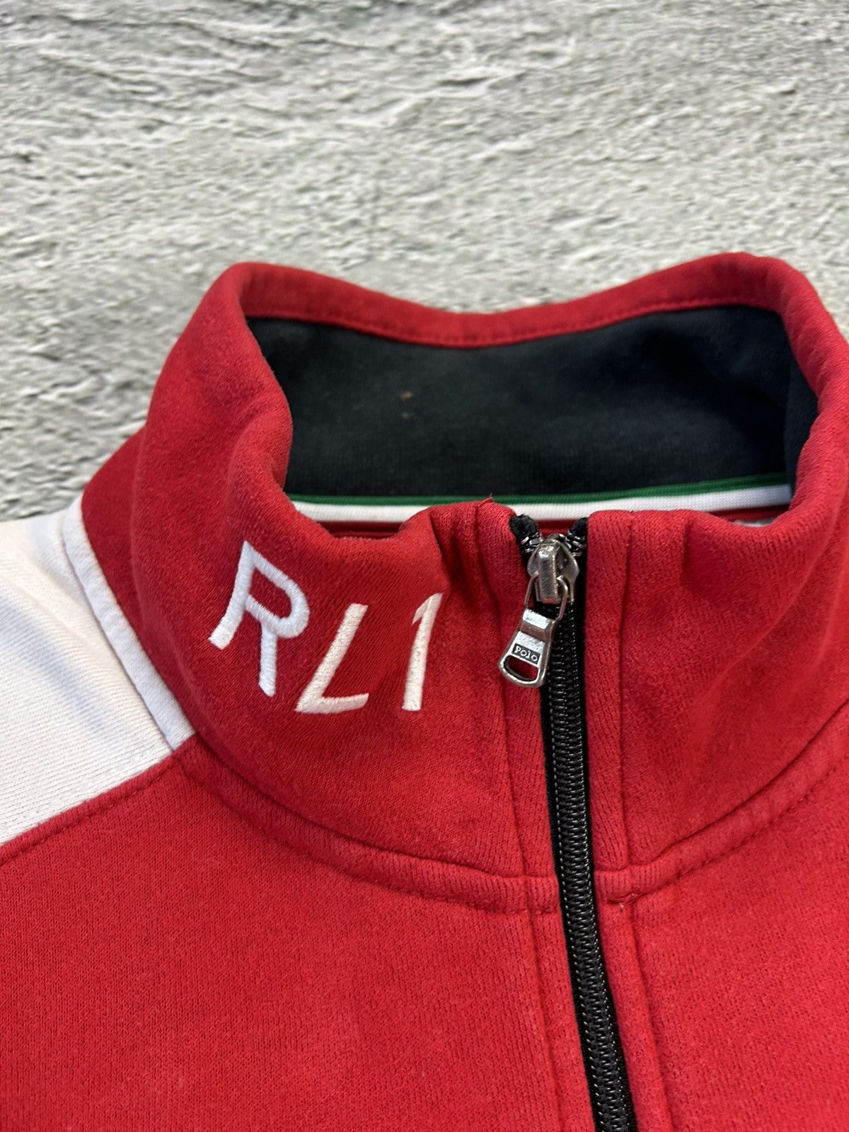 Polo Ralph Lauren × Ralph Lauren × Vintage Chief Keef Polo Ralph Lauren zip sweatshirt Italia racing Size US XL / EU 56 / 4 - 3 Thumbnail