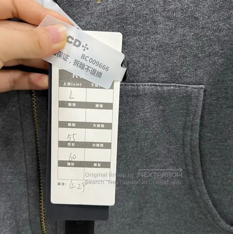 Burberry Burberry Gray Cotton Jacket for Women. Size L / US 10 / IT 46 - 5 Thumbnail