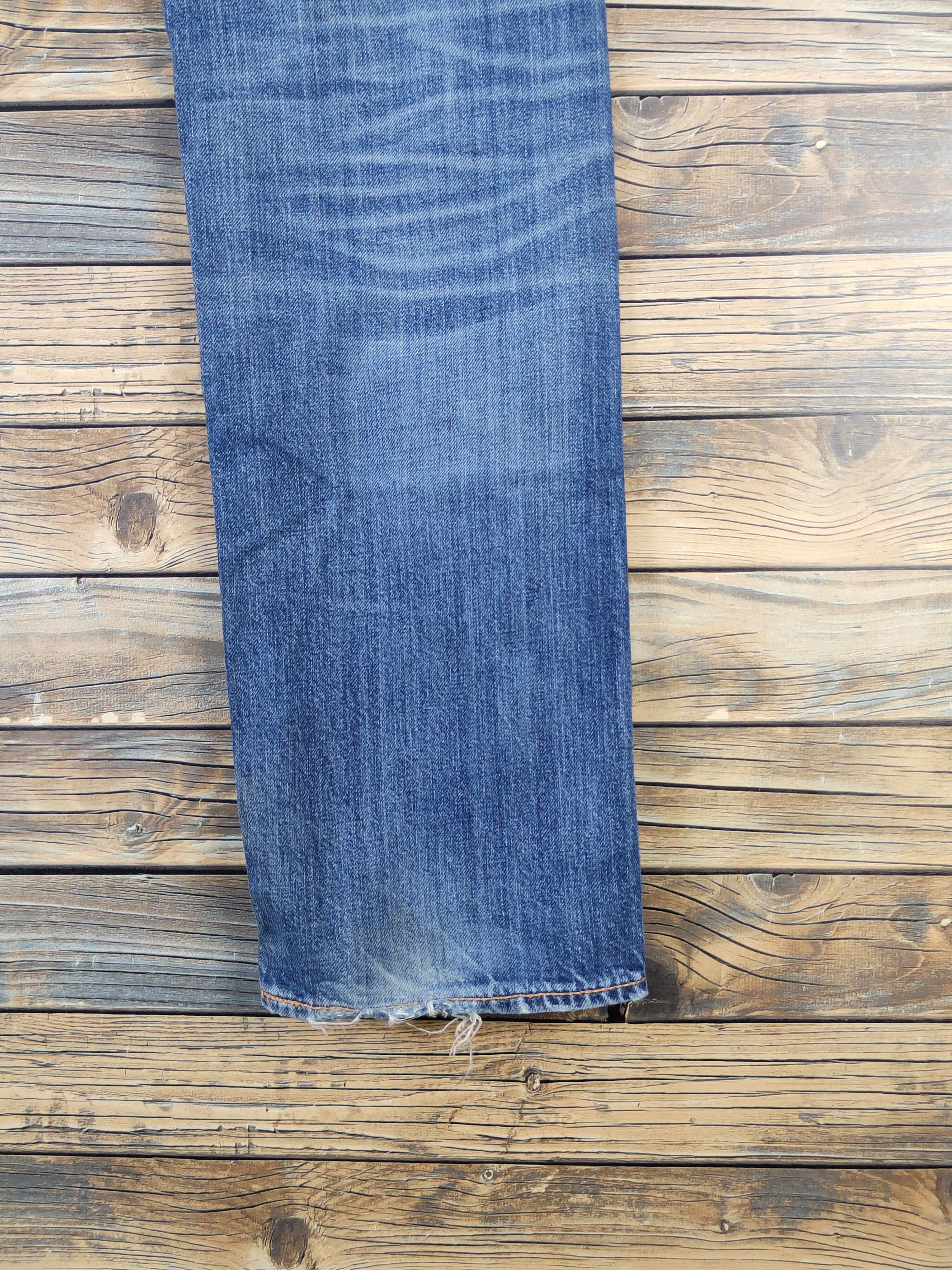 Levi's Levi's Blue Distressed Ripped Jeans #W1691 Size US 30 / EU 46 - 13 Thumbnail