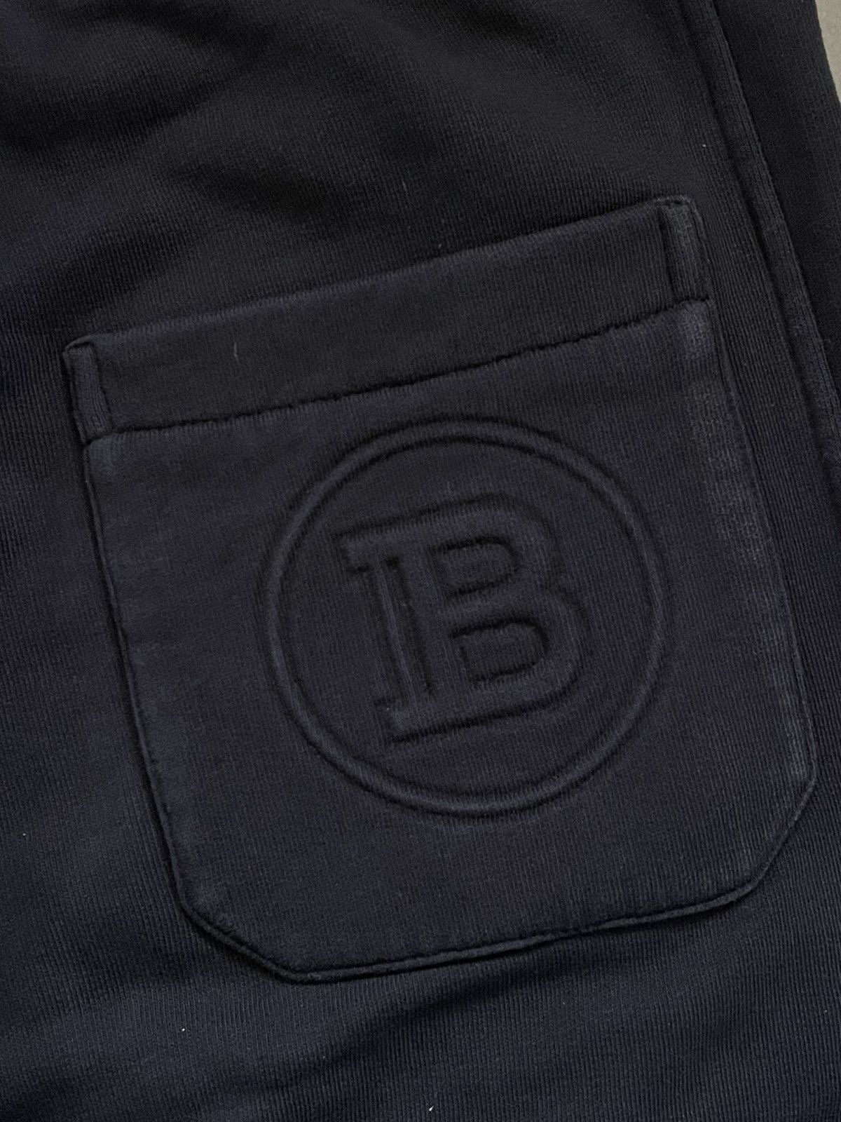 Balmain Balmain Biker Embossed Sweatpants Black Size US 30 / EU 46 - 18 Thumbnail