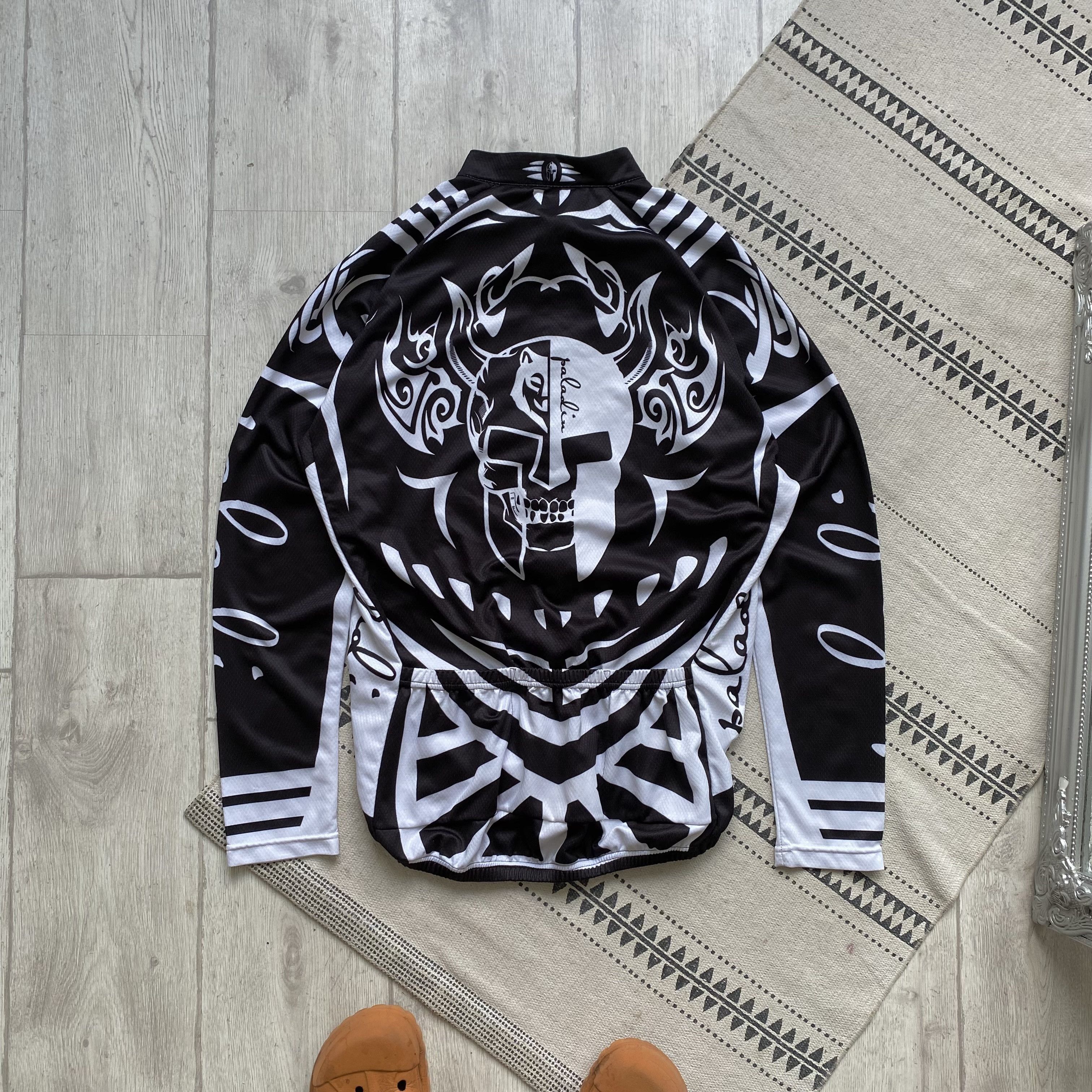 Bicycle 🚲 Vintage Crazy Cycle jersey Racing longsleeve PALADION Size US XL / EU 56 / 4 - 6 Thumbnail