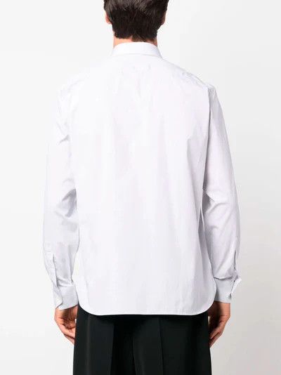 Saint Laurent Paris oc11z1225 564269 Chemise Classique Fit Shirt in Blue Size US S / EU 44-46 / 1 - 2 Thumbnail