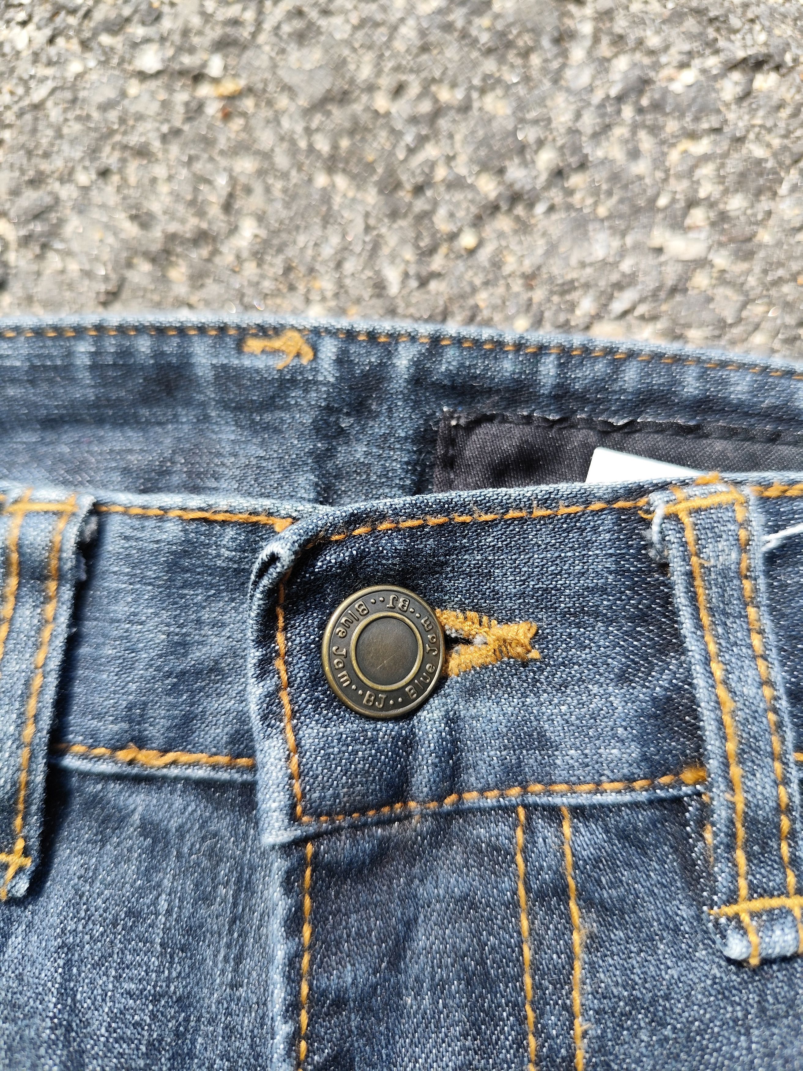 Japanese Brand Vintage Flare Japanese Brand Blue Jams B_J/1124/8 Size 26" / US 2 / IT 38 - 6 Thumbnail