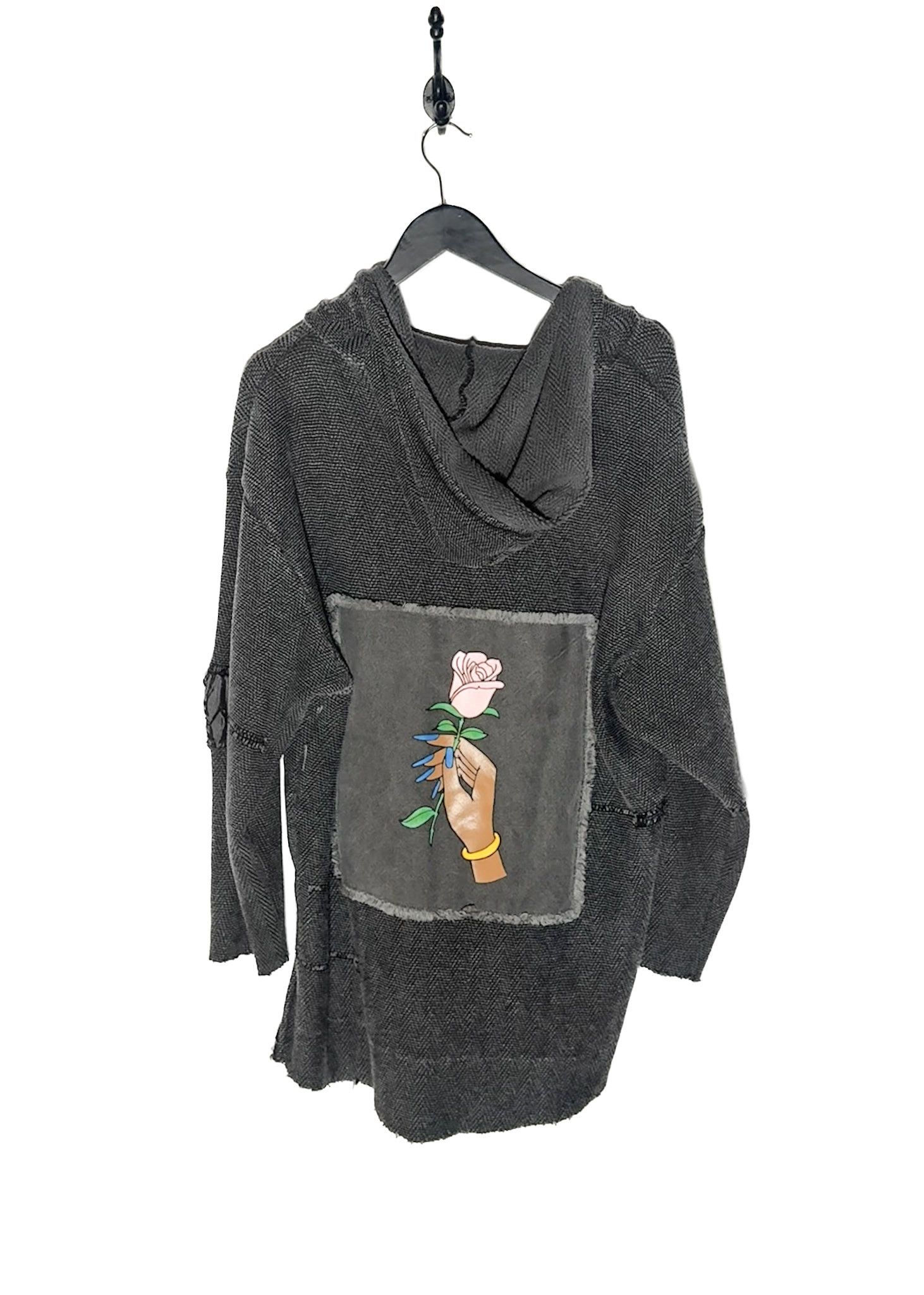 Alchemist Alchemist Hold Fast 2018 Grey Tweed Poncho Rose Size US M / EU 48-50 / 2 - 3 Thumbnail