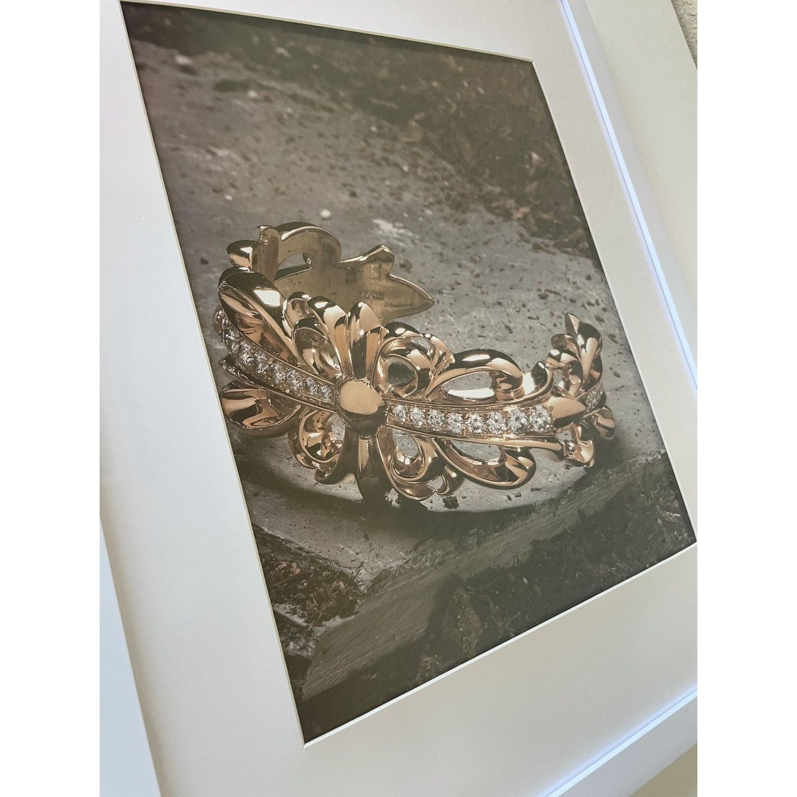 Chrome Hearts × Vintage Chrome Hearts jewelry 11x14 Framed poster Size ONE SIZE - 2 Thumbnail