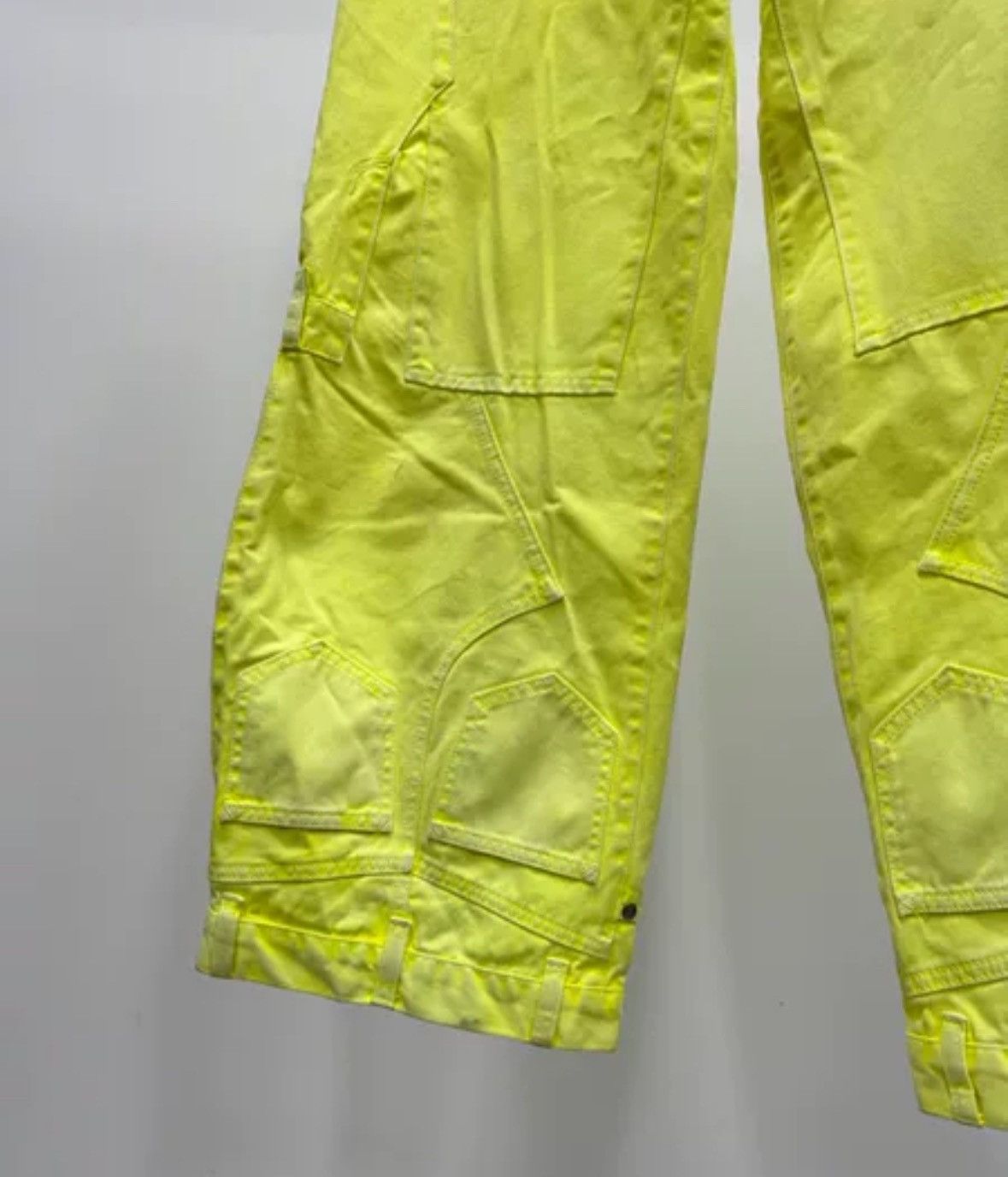 Jean Paul Gaultier Jean Paul Gaultier Inverted of Lemon Yellow Jeans Size US 30 / EU 46 - 3 Thumbnail