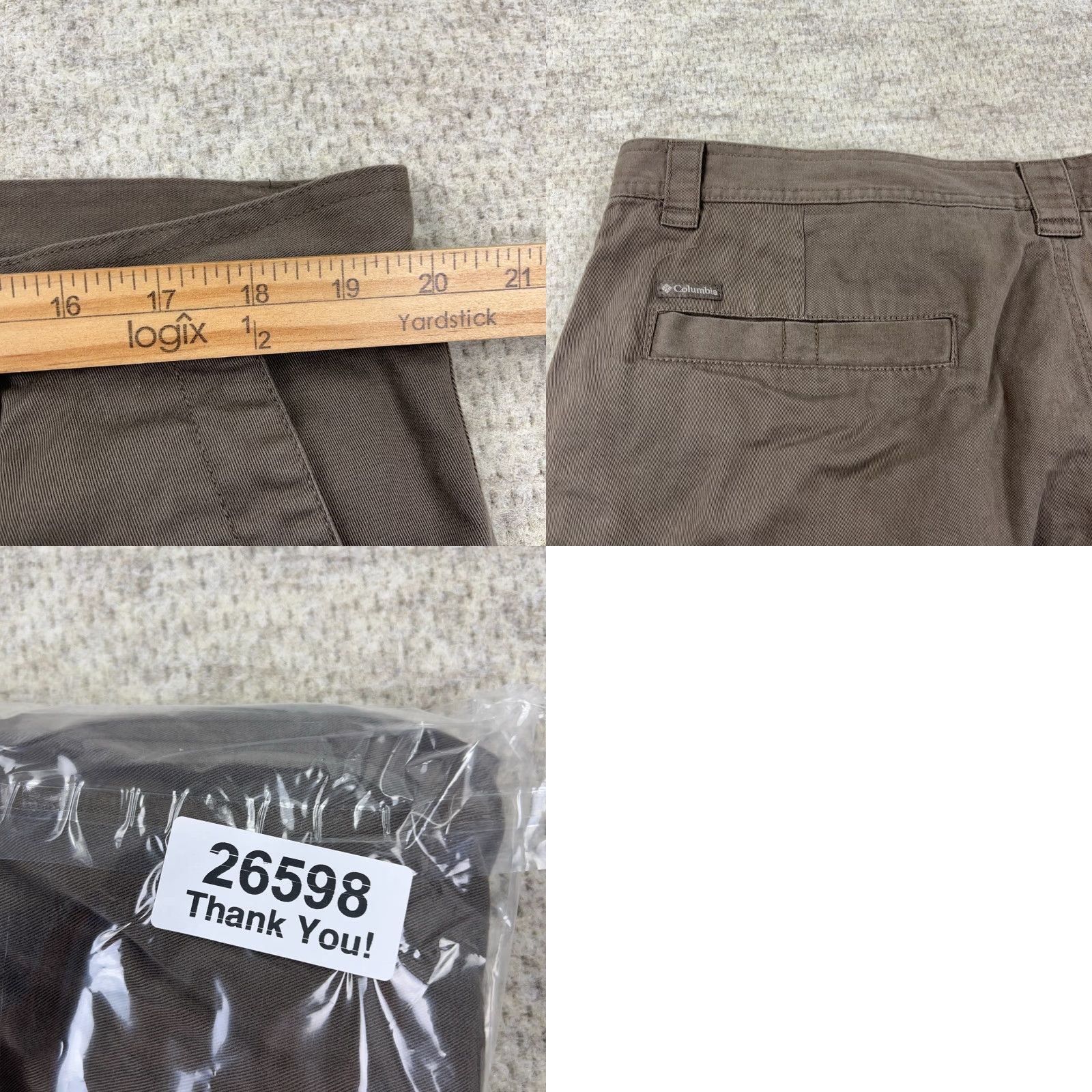 Vintage Columbia Cargo Shorts Men 40 Brown Hiking Outdoor Camping Columba Cargo Short Mens 40 Brown Size US 40 / EU 56 - 8 Thumbnail