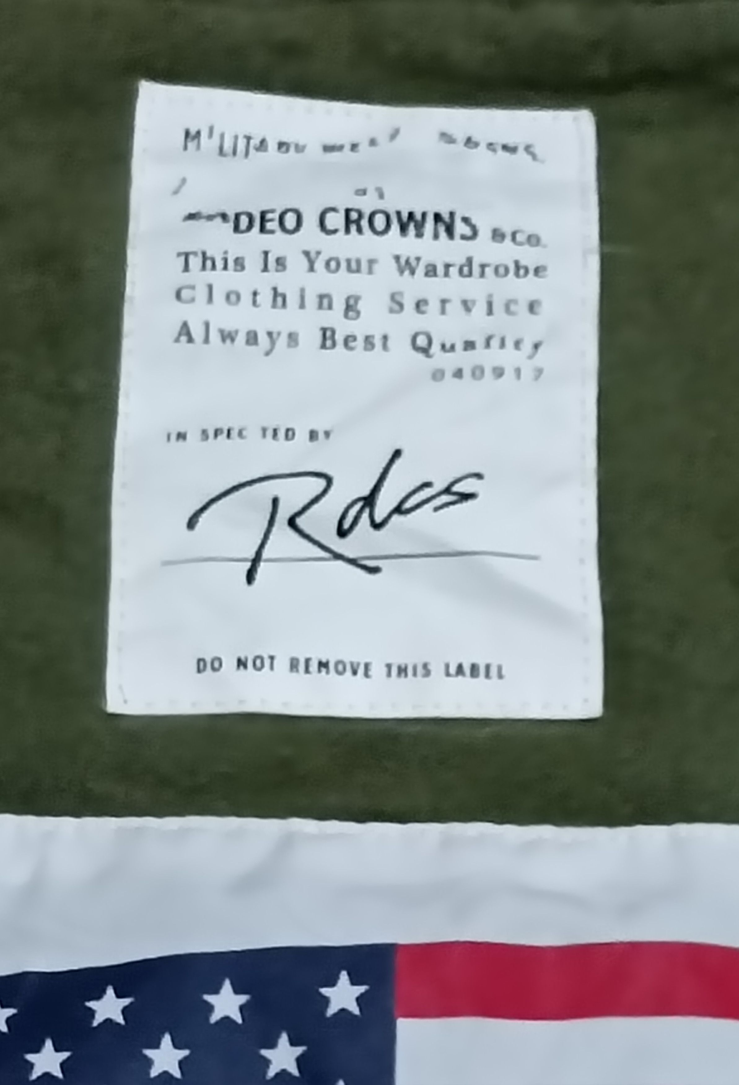 RODEO CROWN MILITARY FIELD JACKET