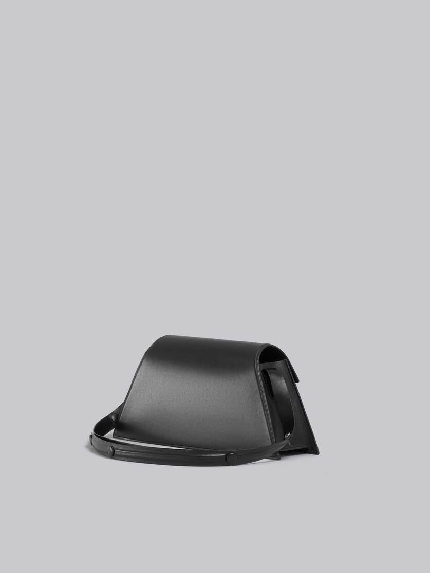Marni o1w1db11125 Size :OS/Debossed Leather Shoulder Bag in Black Size ONE SIZE - 3 Thumbnail