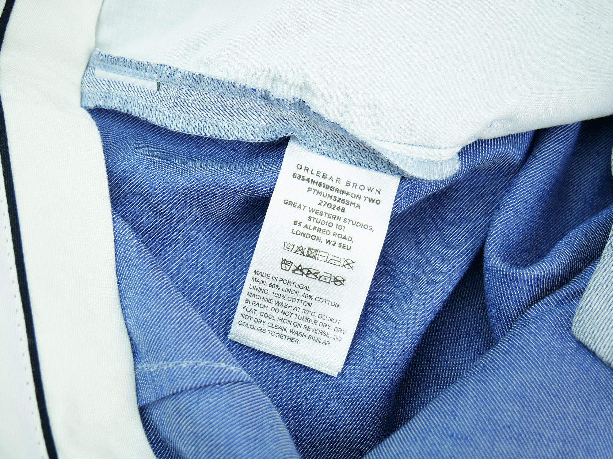 Orlebar Brown Orlebar Brown linen pants Size US 34 / EU 50 - 4 Thumbnail