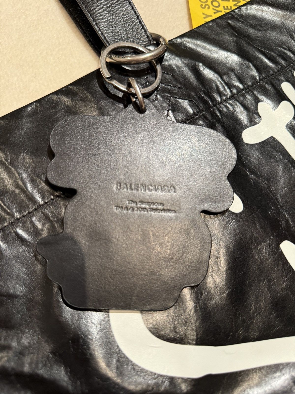 Balenciaga Balenciaga The Simpsons black tote bag bondage Keychain ring Size ONE SIZE - 16 Thumbnail