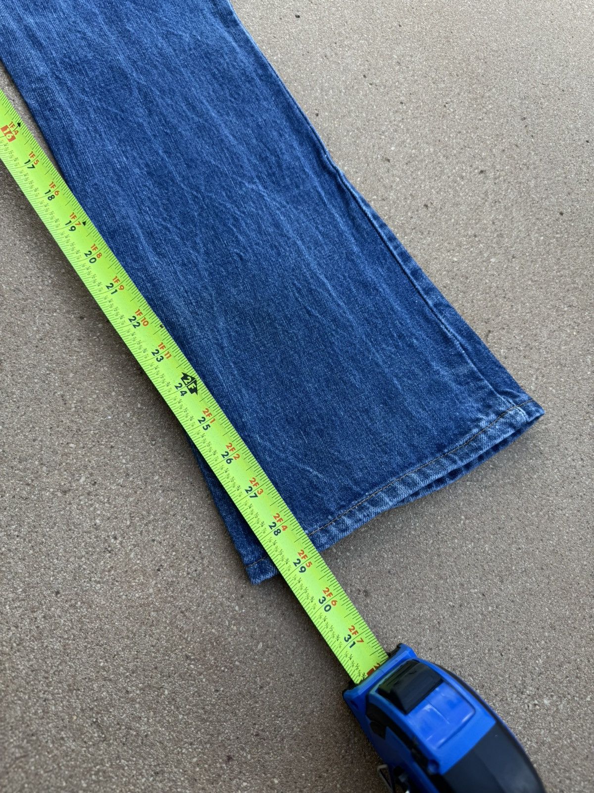 Levi's Vtg 70’s Levi’s 646 Orange Tab Bellbottom Flare Jeans 29x29 Size US 29 - 10 Thumbnail