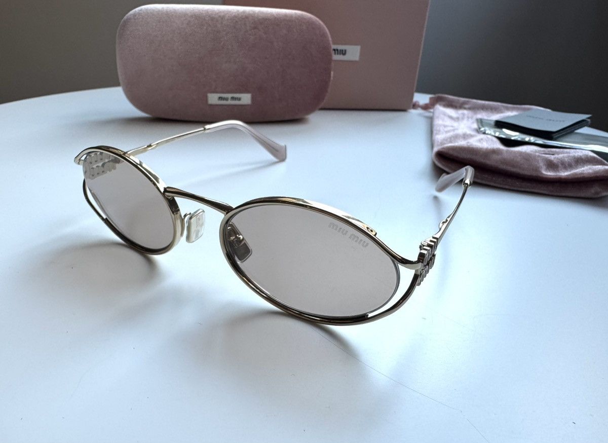 Miu Miu NEW Miu Miu sunglasses SMU 52YS ZVN-20F Size ONE SIZE - 7 Thumbnail