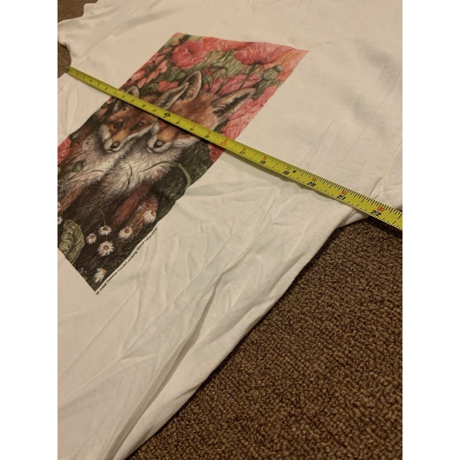 Gildan Vintage 00s Wildlife Land Trust Shirt L Humane Society Fox Size US L / EU 52-54 / 3 - 5 Thumbnail