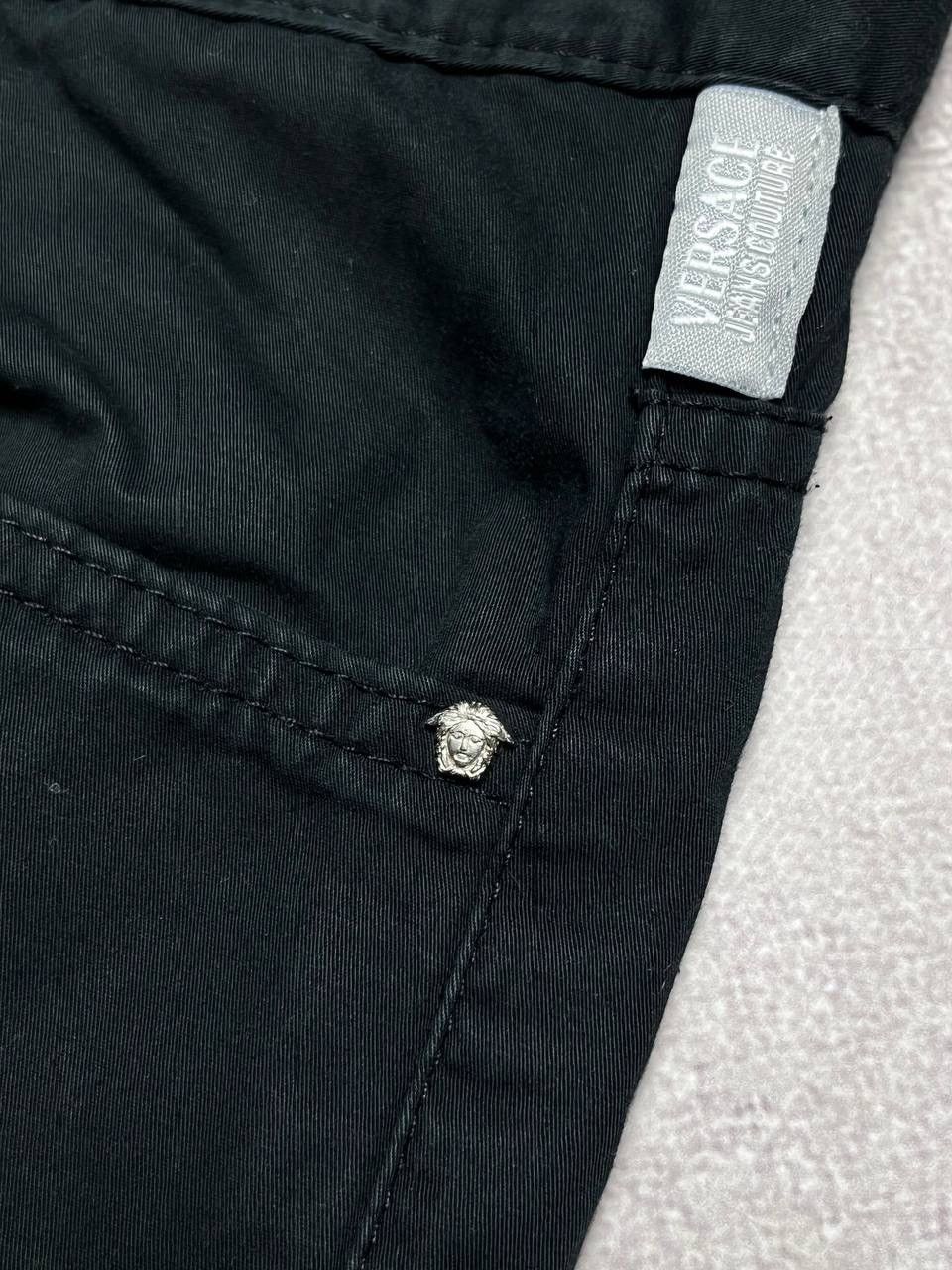 Versace Vintage Versace Medusa Baggy Jeans Y2K 34 Size US 34 / EU 50 - 9 Thumbnail