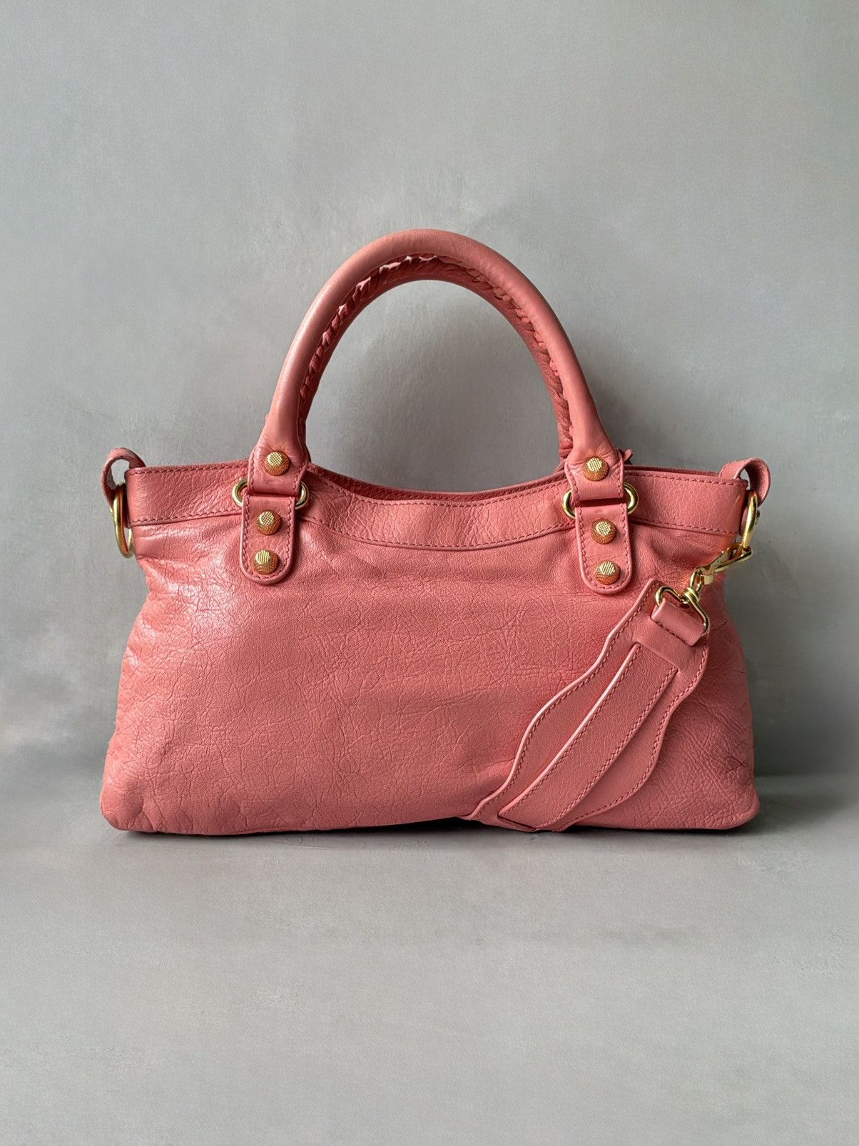 Balenciaga Balenciaga - Le First - Giant 12 Candy Pink Lambskin Bag Size ONE SIZE - 2 Thumbnail