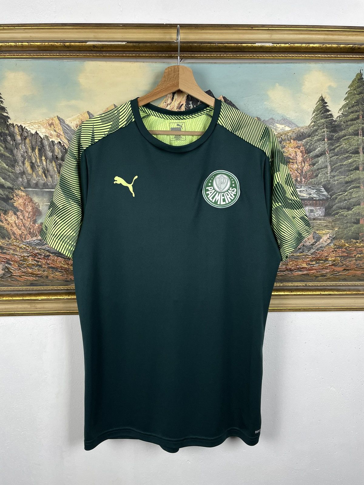 Puma Puna Palmeiras T-shirt Jersey 2020/21 Football Soccer SerieA Size US L / EU 52-54 / 3 - 1 Thumbnail