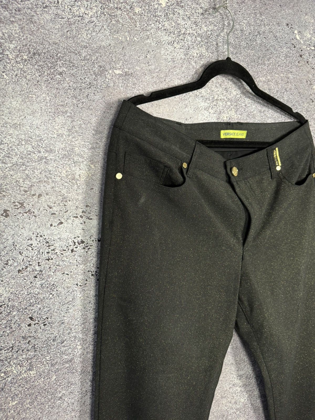 Versace Versace Jeans woman pants with silver y2k oldmoney Size 32" / US 10 / IT 46 - 5 Thumbnail