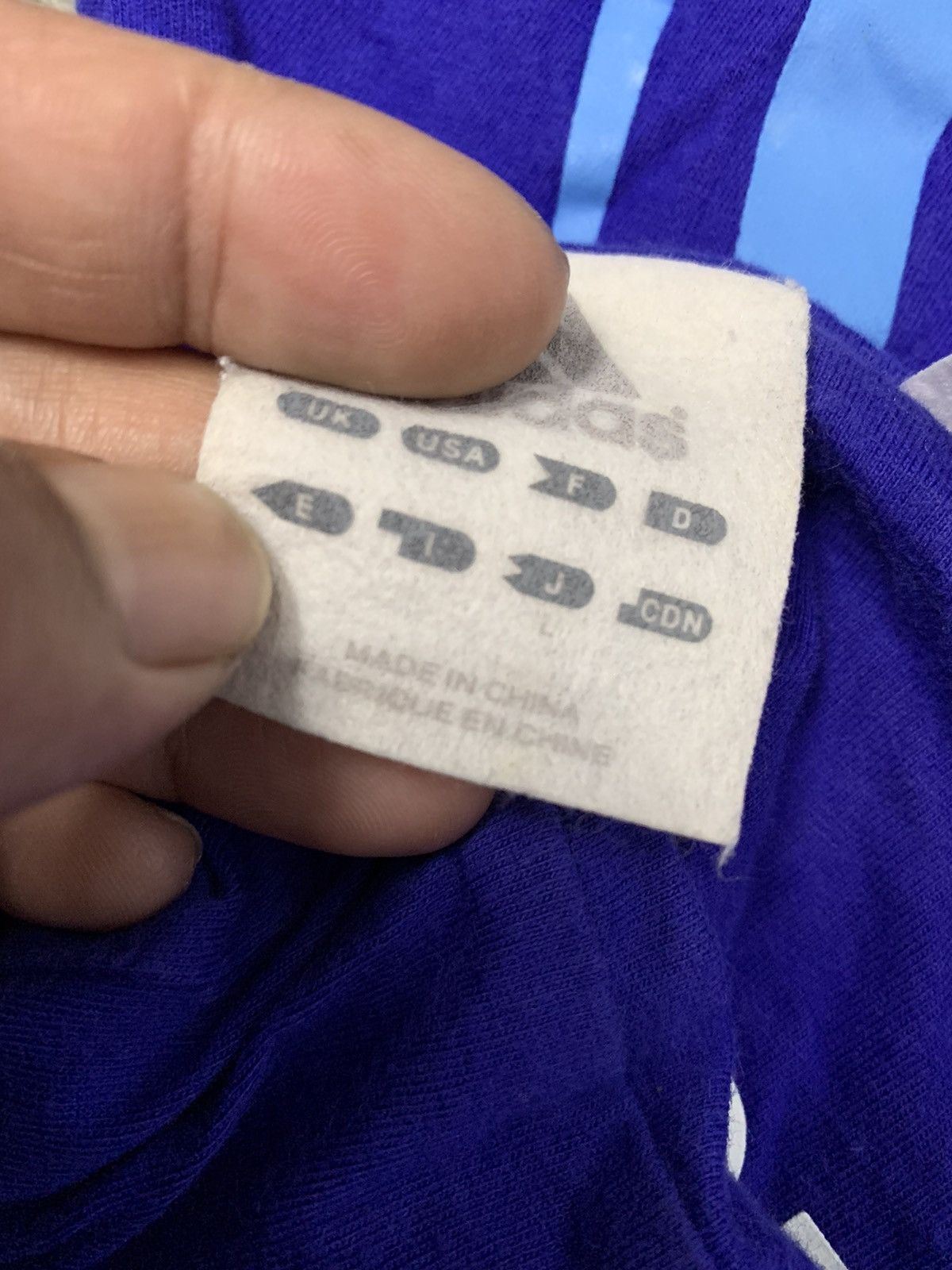 Adidas Vintage Adidas Japan Football Reversible Shirt A398 Size US L / EU 52-54 / 3 - 9 Thumbnail