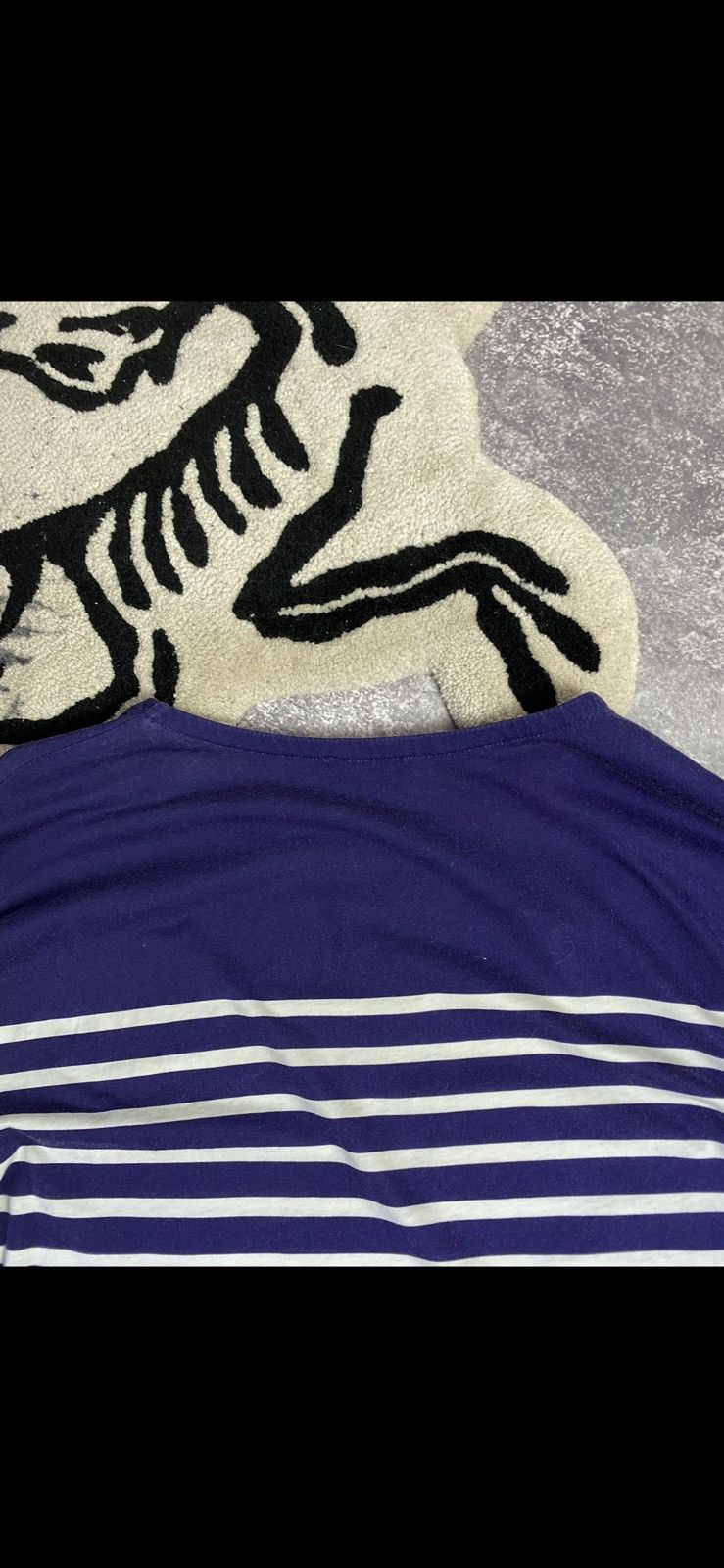 A.P.C. × Vintage Mens Vintage A.P.C Striped Long Sleeve T Shirt Tee Size US M / EU 48-50 / 2 - 13 Thumbnail