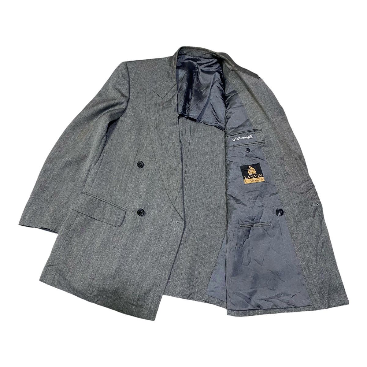 Lanvin × Vintage Vintage Lanvin Blazer Size 48S - 2 Thumbnail