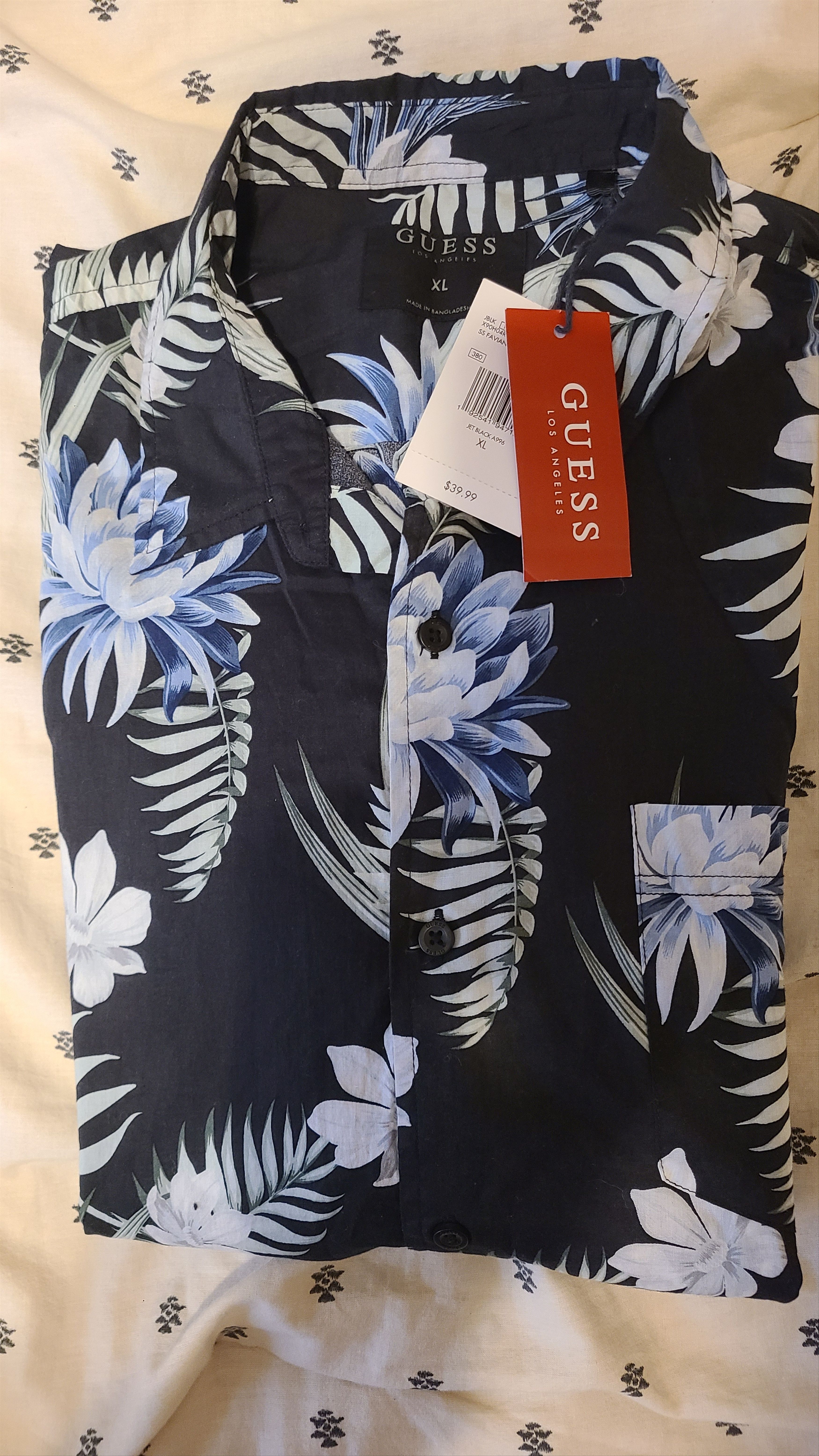 Guess Favian One Pocket Floral Size US XL / EU 56 / 4 - 1 Thumbnail