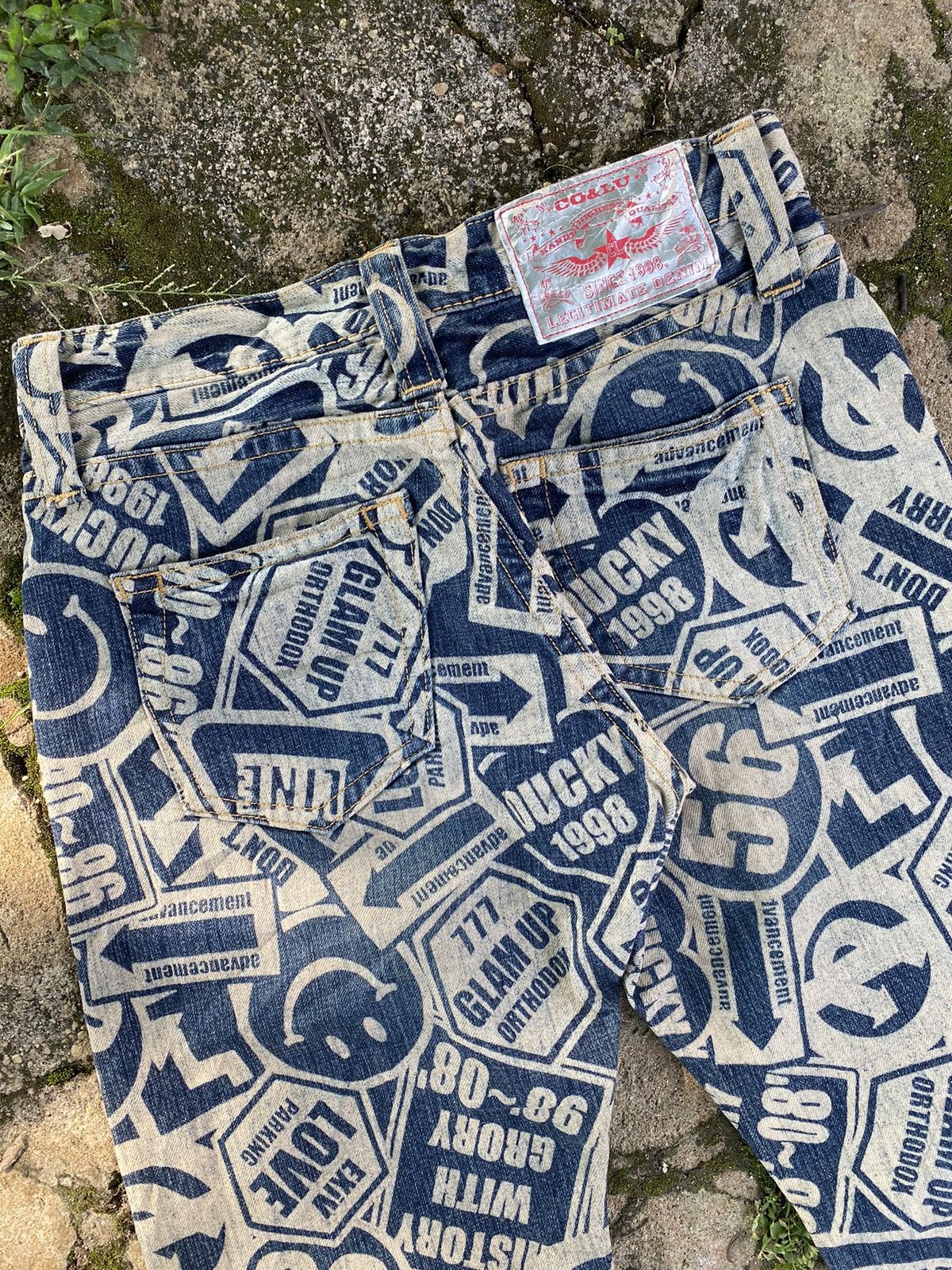 Japanese Brand 🔥 Rare 🔥 Vintage Japanese Brand Co&Lu Overprint Size US 30 / EU 46 - 9 Thumbnail