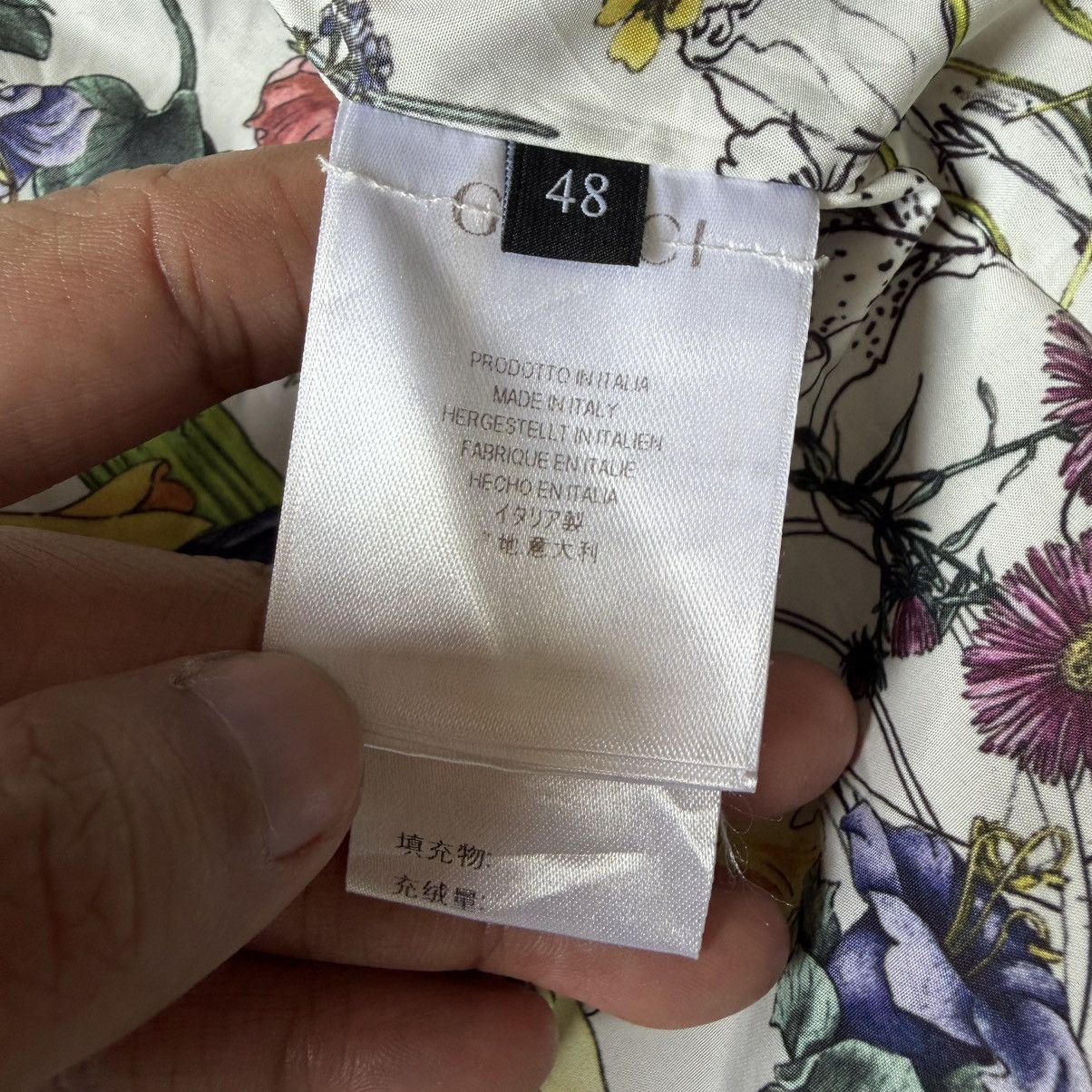 Gucci Gucci - Floral Inner Nylon Jacket Size US M / EU 48-50 / 2 - 8 Thumbnail