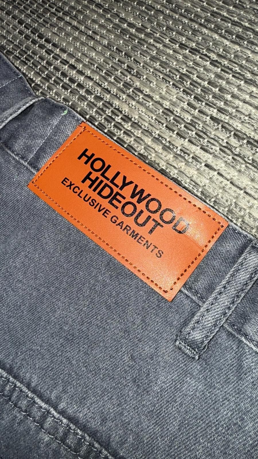 Other Hollywood Hideout Grey Denim Jorts Size US 30 / EU 46 - 4 Thumbnail