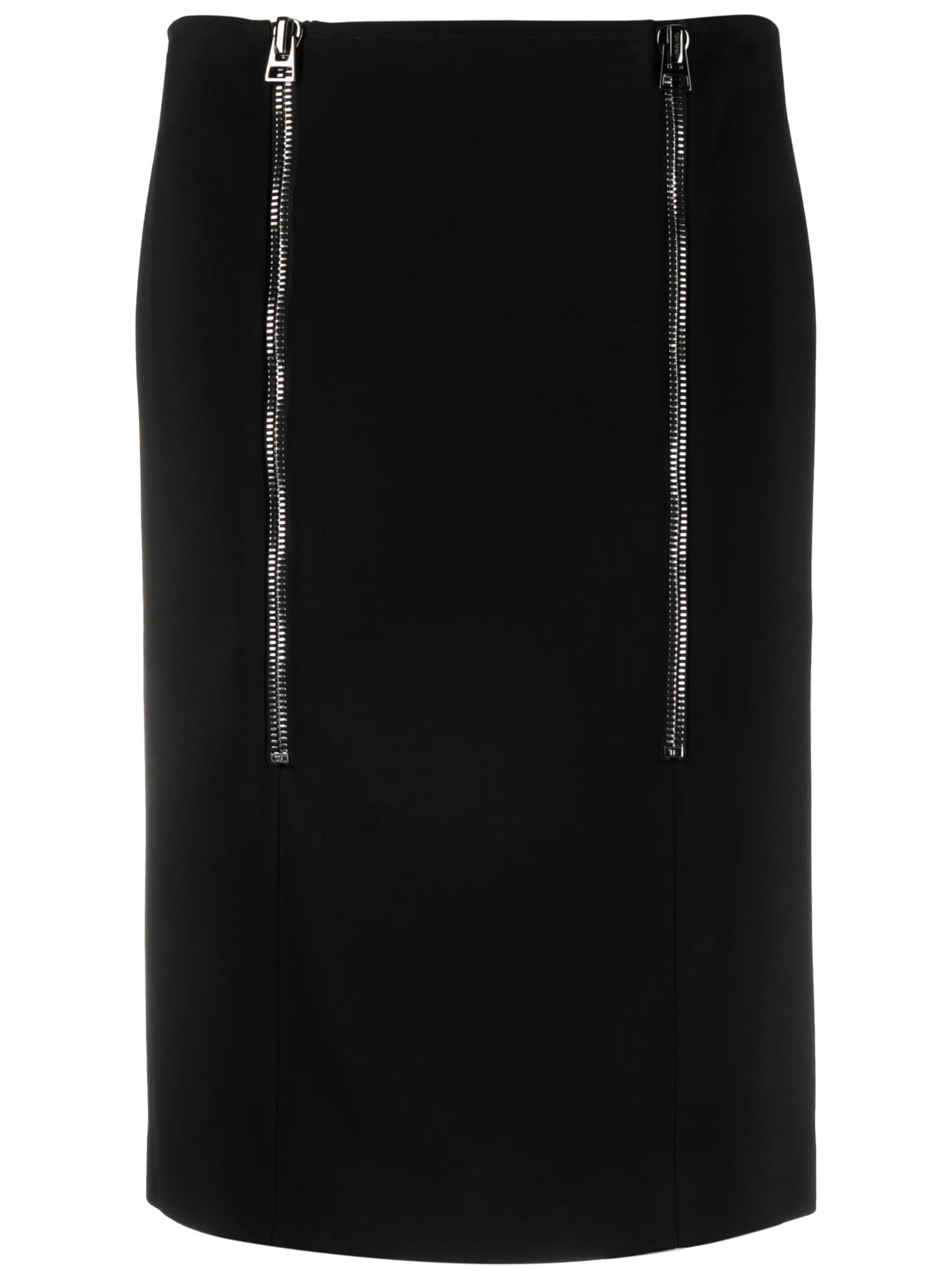Tom Ford o1w1db10225 GC5693 Zip-detail Pencil Skirt in Black Size 26" / US 2 / IT 38 - 1 Thumbnail
