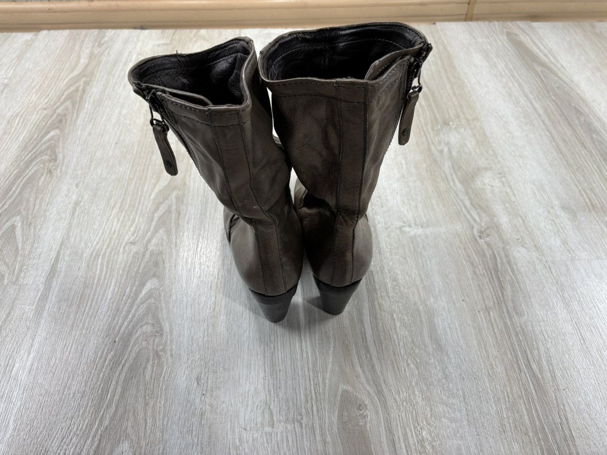 A.S.98 × Designer Womens leather boots AirStep Size 39 Color Gray/Brown Size US 9 / IT 39 - 5 Thumbnail