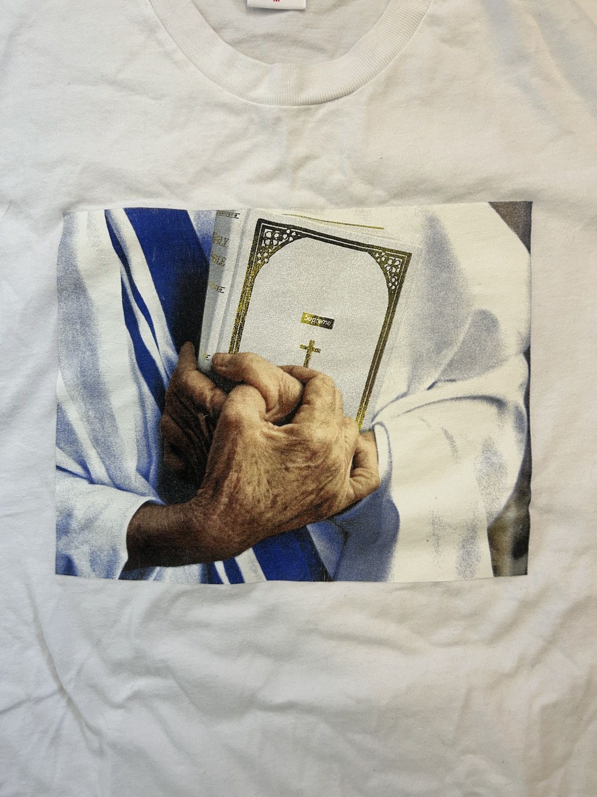 Supreme Supreme Bible Tee, Size Medium Size US M / EU 48-50 / 2 - 2 Thumbnail