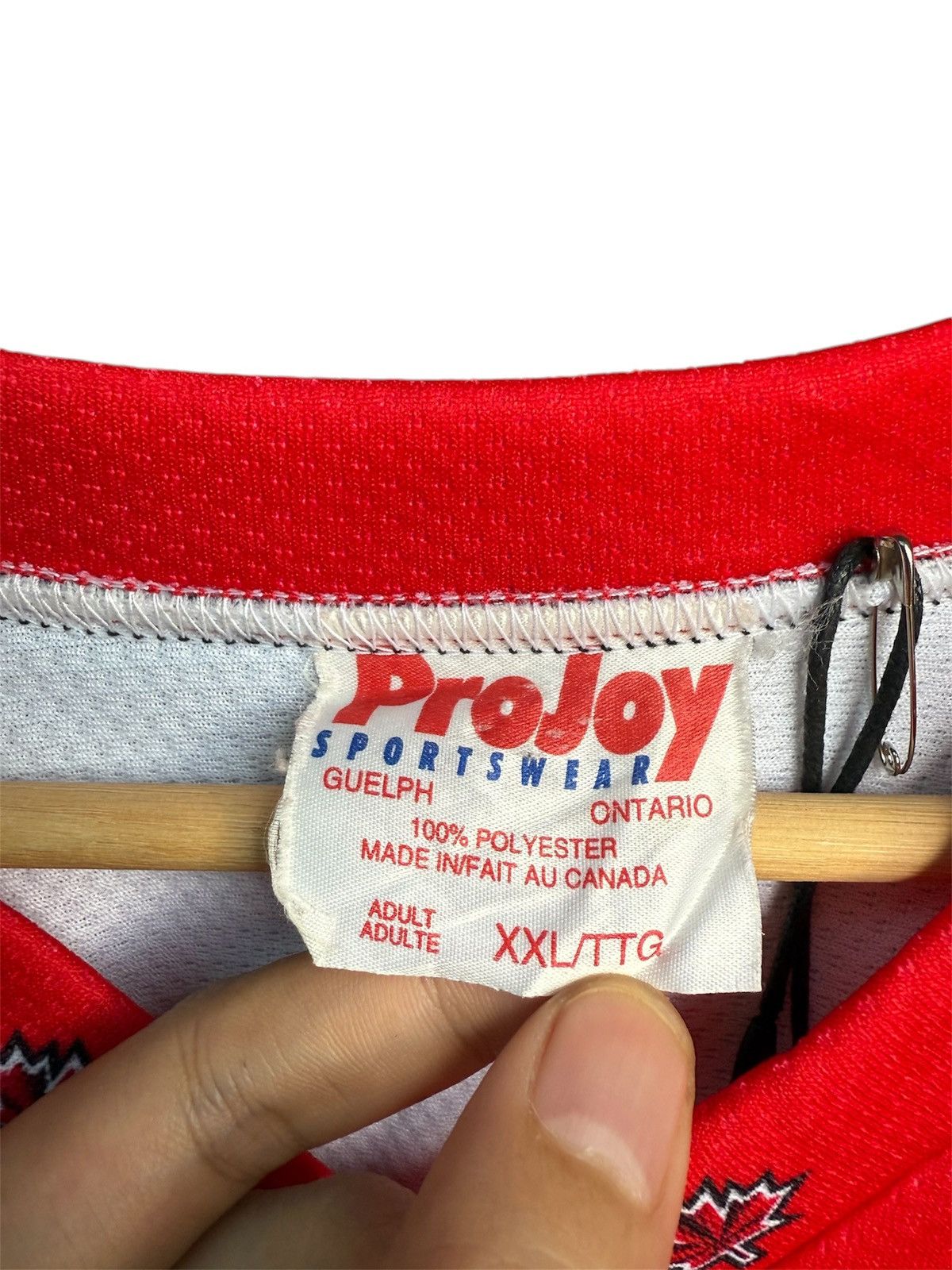 Vintage Vintage Canada Hockey Jersey Projoy Size US XXL / EU 58 / 5 - 3 Thumbnail
