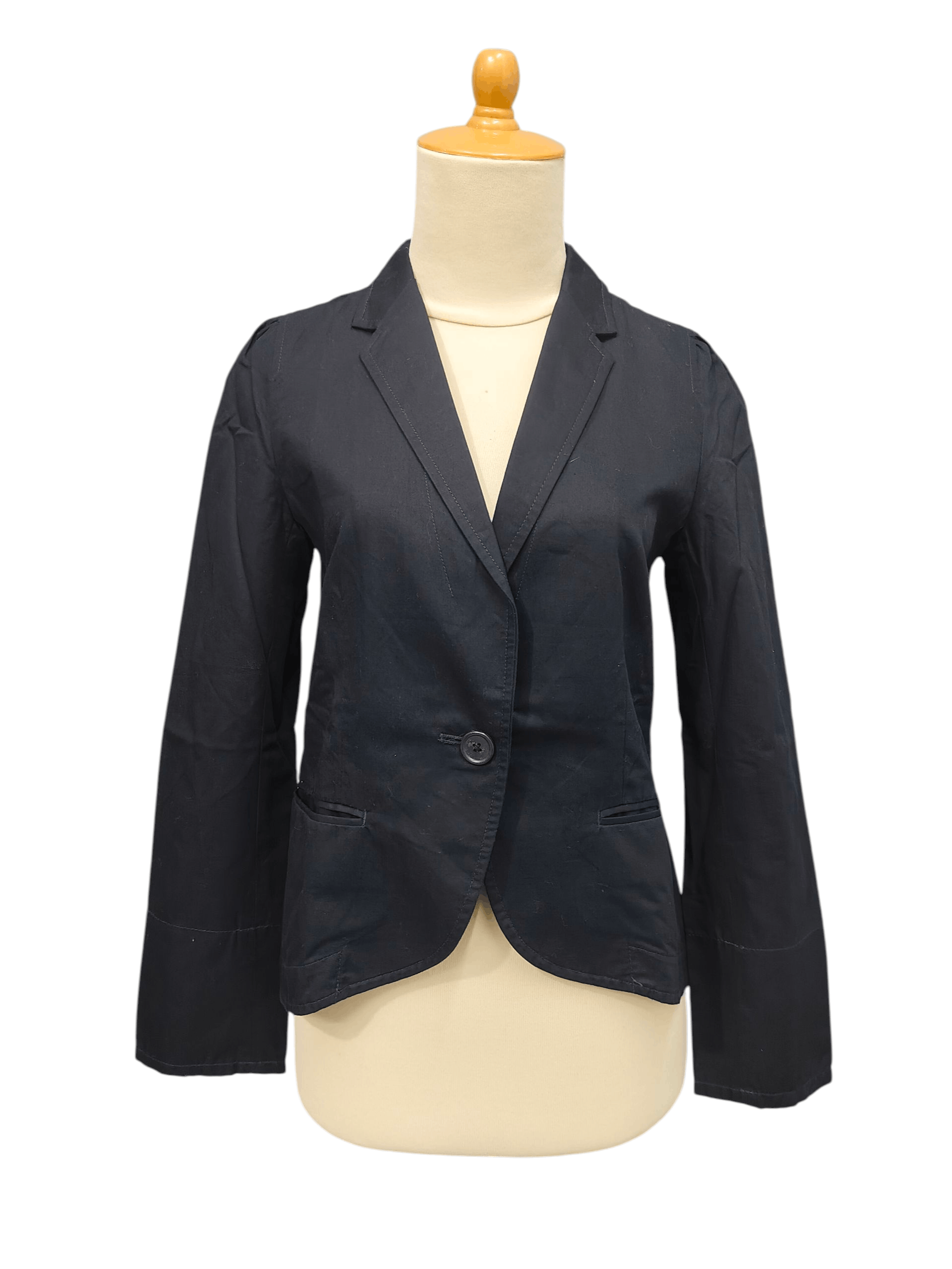 Frapbois Frapbois🇯🇵 Up-Down Curved Hem Minimal Tailored Blazer Size M / US 6-8 / IT 42-44 - 1 Thumbnail