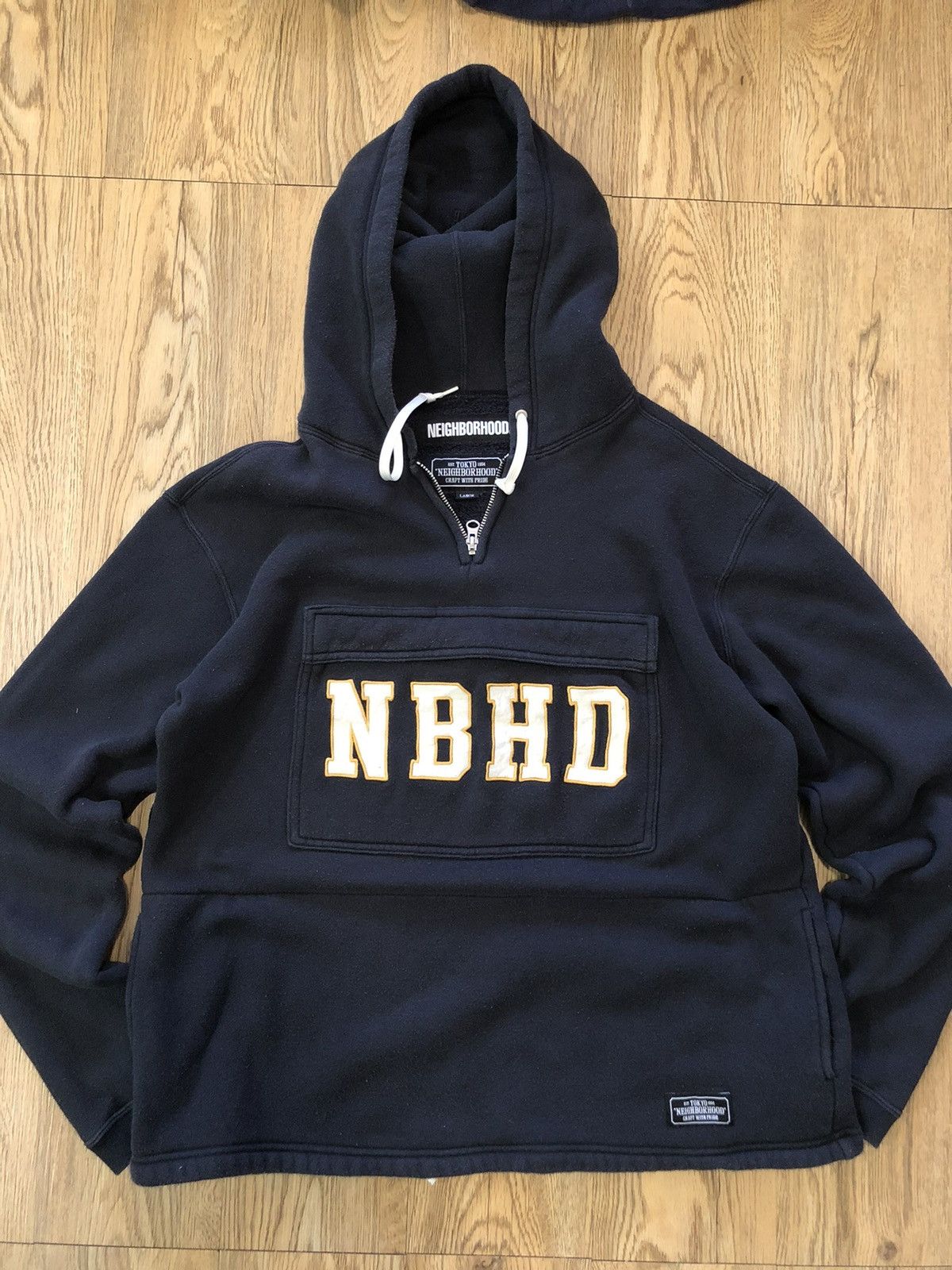 Neighborhood Neighborhood Japan kangaroo pocket hoodie Size US L / EU 52-54 / 3 - 2 Thumbnail