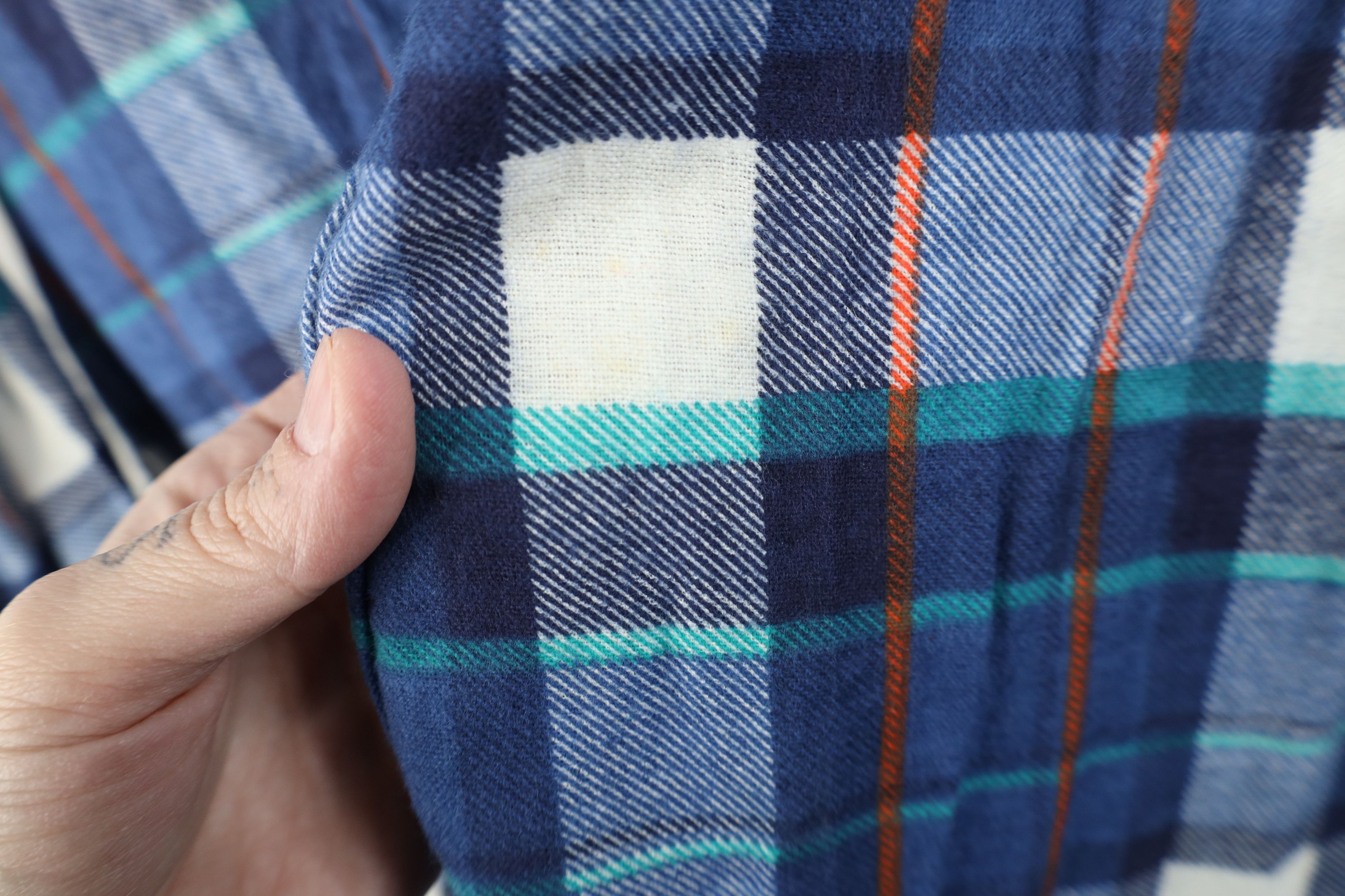 Vintage Vintage 70s Streetwear Flannel Collared Button Shirt Plaid Size US M / EU 48-50 / 2 - 5 Thumbnail