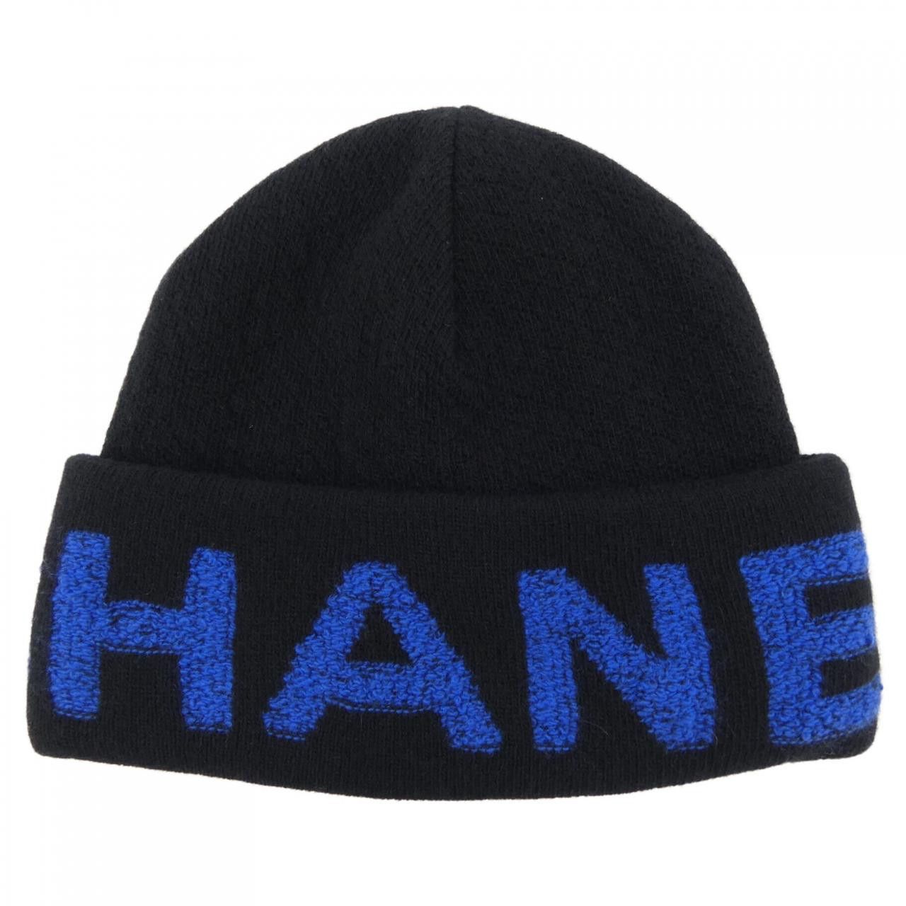 Chanel Chanel Chanel Wool Cashmere Knit Cap Textile Hats DUTY FREE for USA Size ONE SIZE - 1 Thumbnail