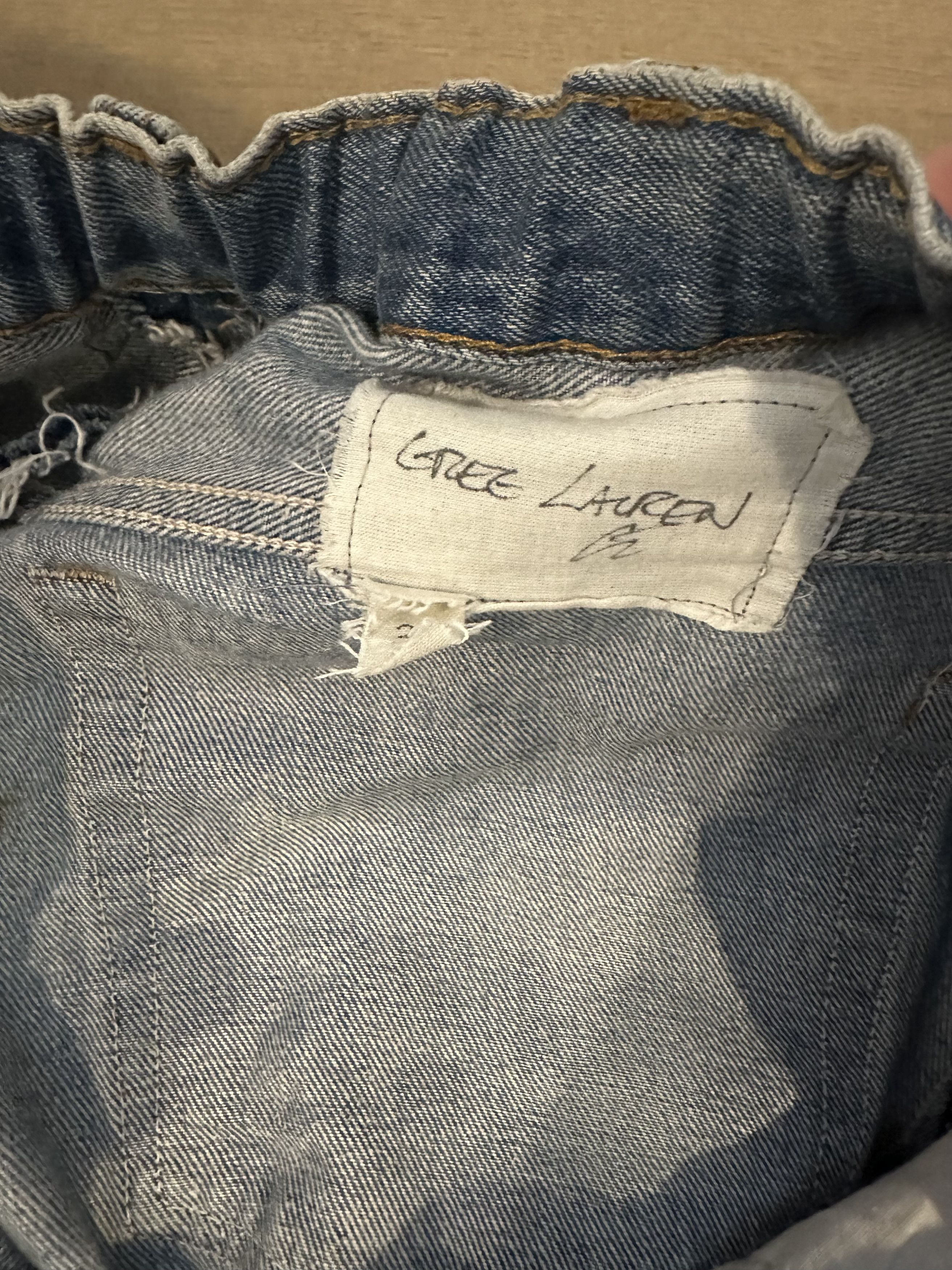 Greg Lauren Vintage denim/tent gl1 slim fit Size US 36 / EU 52 - 3 Thumbnail