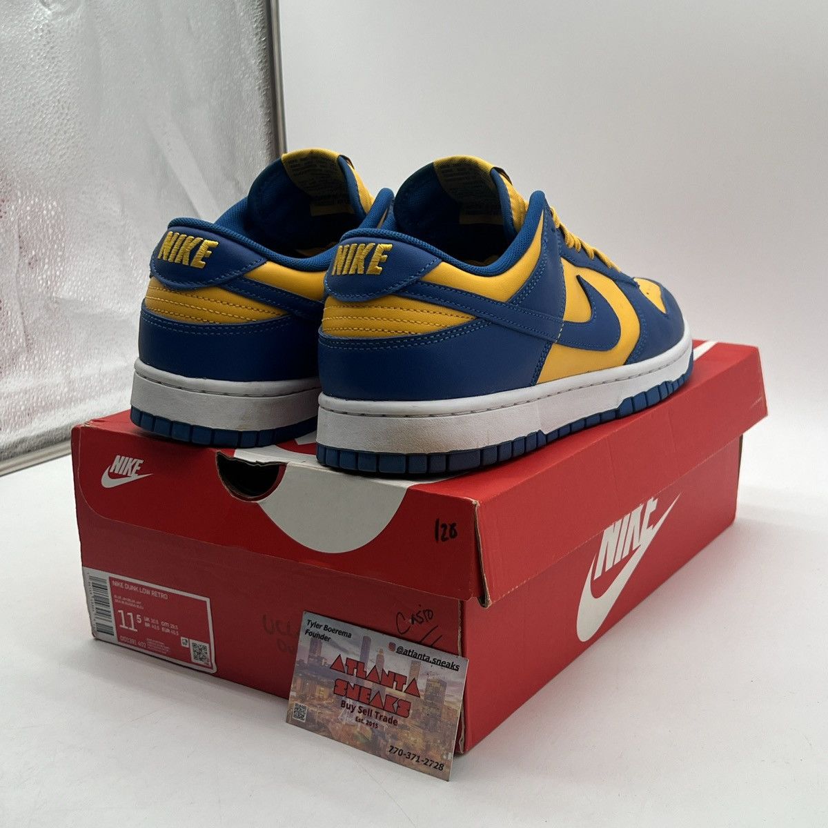 Nike Nike dunk low ucla Size US 11.5 / EU 44-45 - 5 Thumbnail