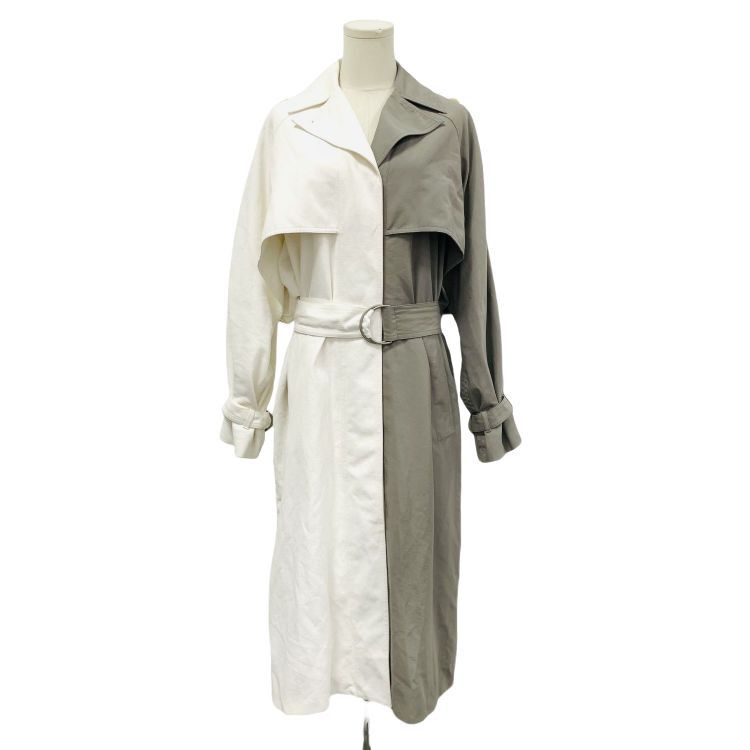 Givenchy Givenchy Two-Tone Trench Coat Size 36 Size XS / US 0-2 / IT 36-38 - 1 Thumbnail