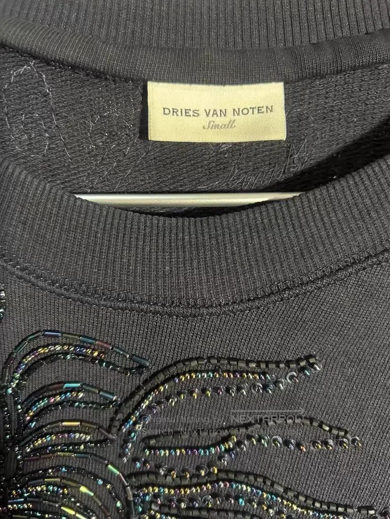 Dries Van Noten Dries Van Noten Heavy Embroidery Beaded Sweatshirt Size S / US 4 / IT 40 - 8 Thumbnail