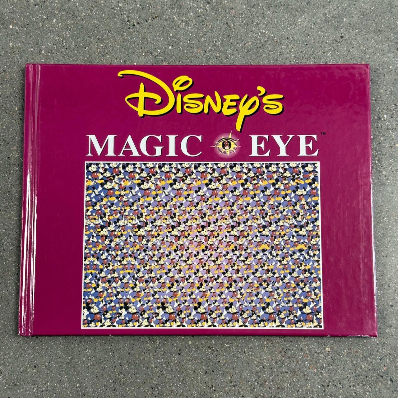 Disney Disney's Magic Eye: 3D Illusions 1st Printing Hardcover 1994 Size ONE SIZE - 5 Thumbnail