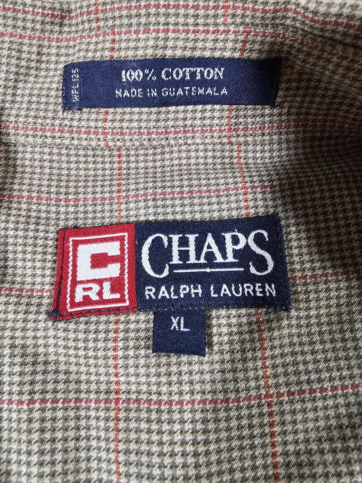Chaps Chaps Ralph Lauren Plaid Houndstooth Shirt XL Pocket Logo Size US XL / EU 56 / 4 - 4 Thumbnail