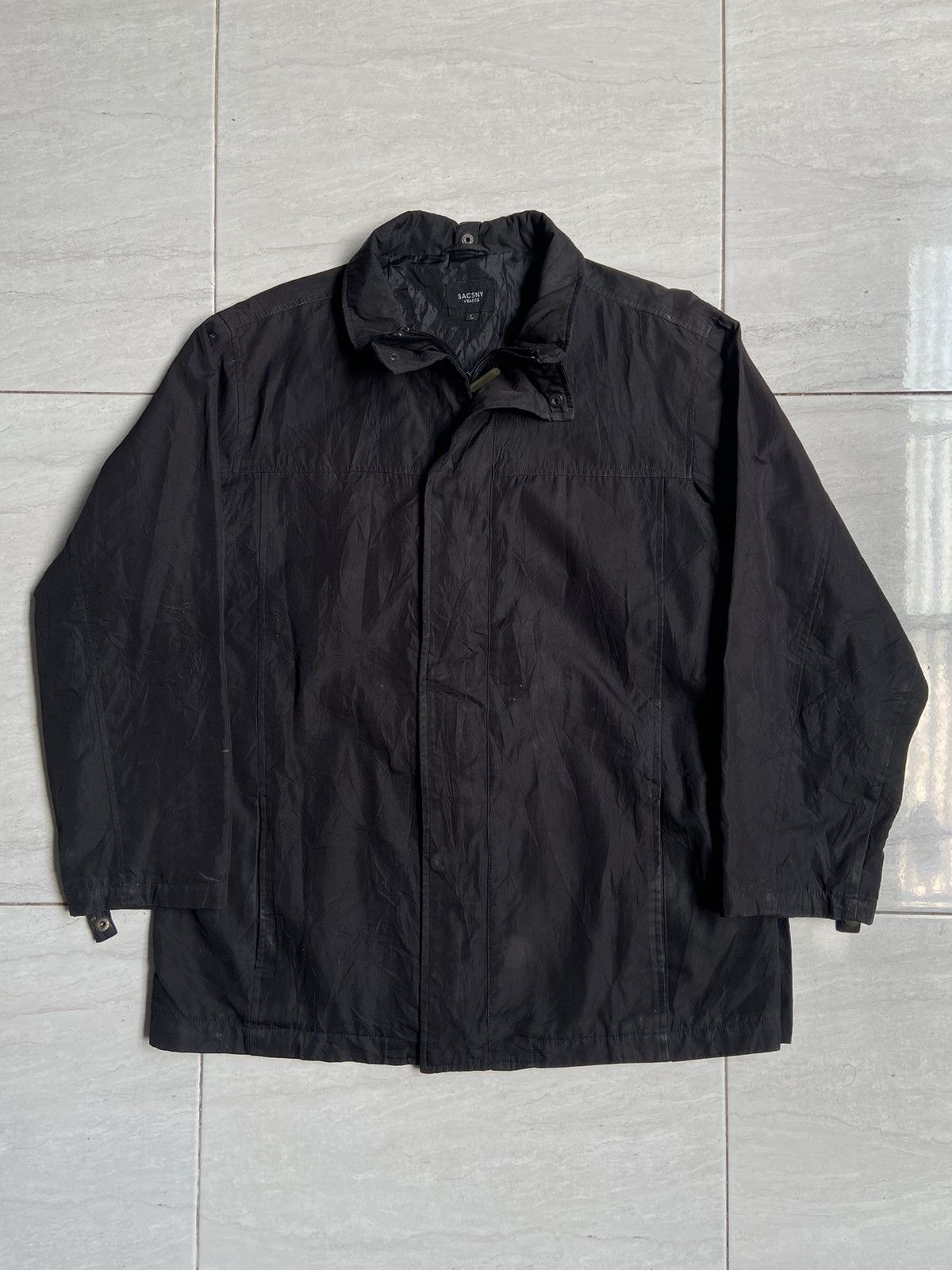 image of Yohji Yamamoto Sacsny Y’Saccs Black Jacket, Men's (Size XL)