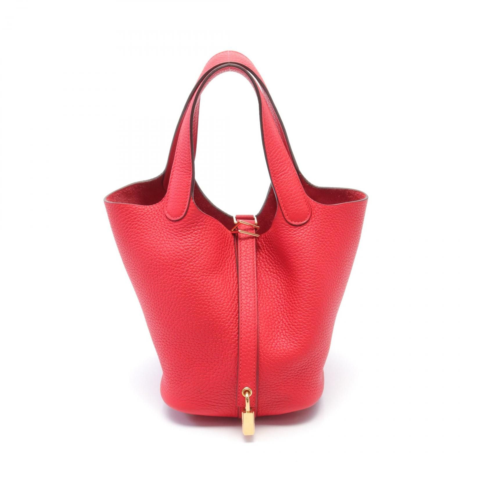 Hermes Hermes Clemence Picotin Lock 18 Leather Handbag 056289CC in Great Condition Size ONE SIZE - 1 Thumbnail