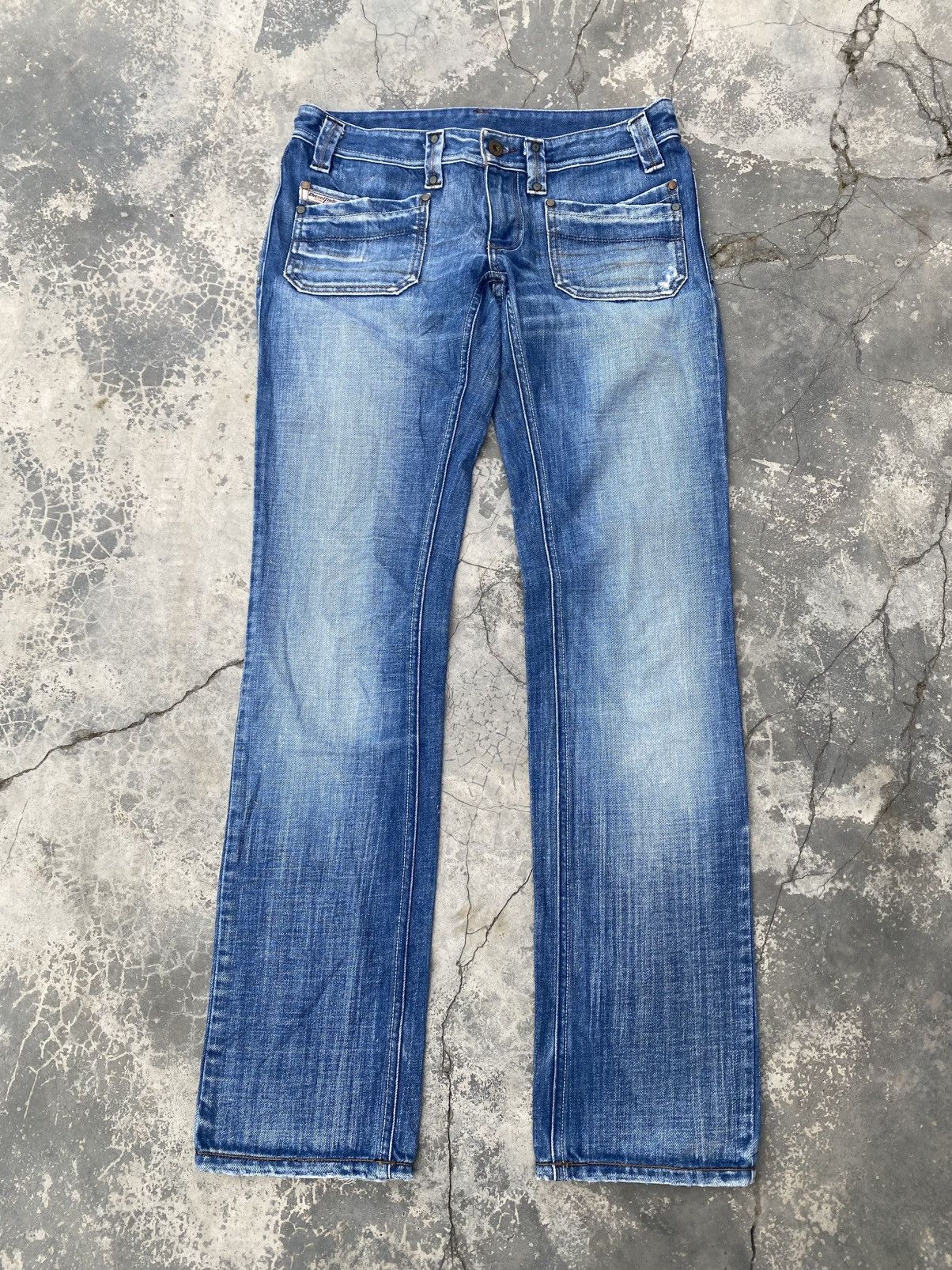 Diesel × Diesel Black Gold DIESEL Low Rise Jeans Size US 30 / EU 46 - 1 Thumbnail