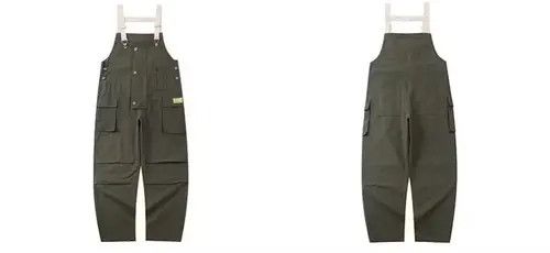 Japanese Brand 21SS Indigo Union Japan Military Green Worker Overalls Size US 32 / EU 48 - 1 Thumbnail